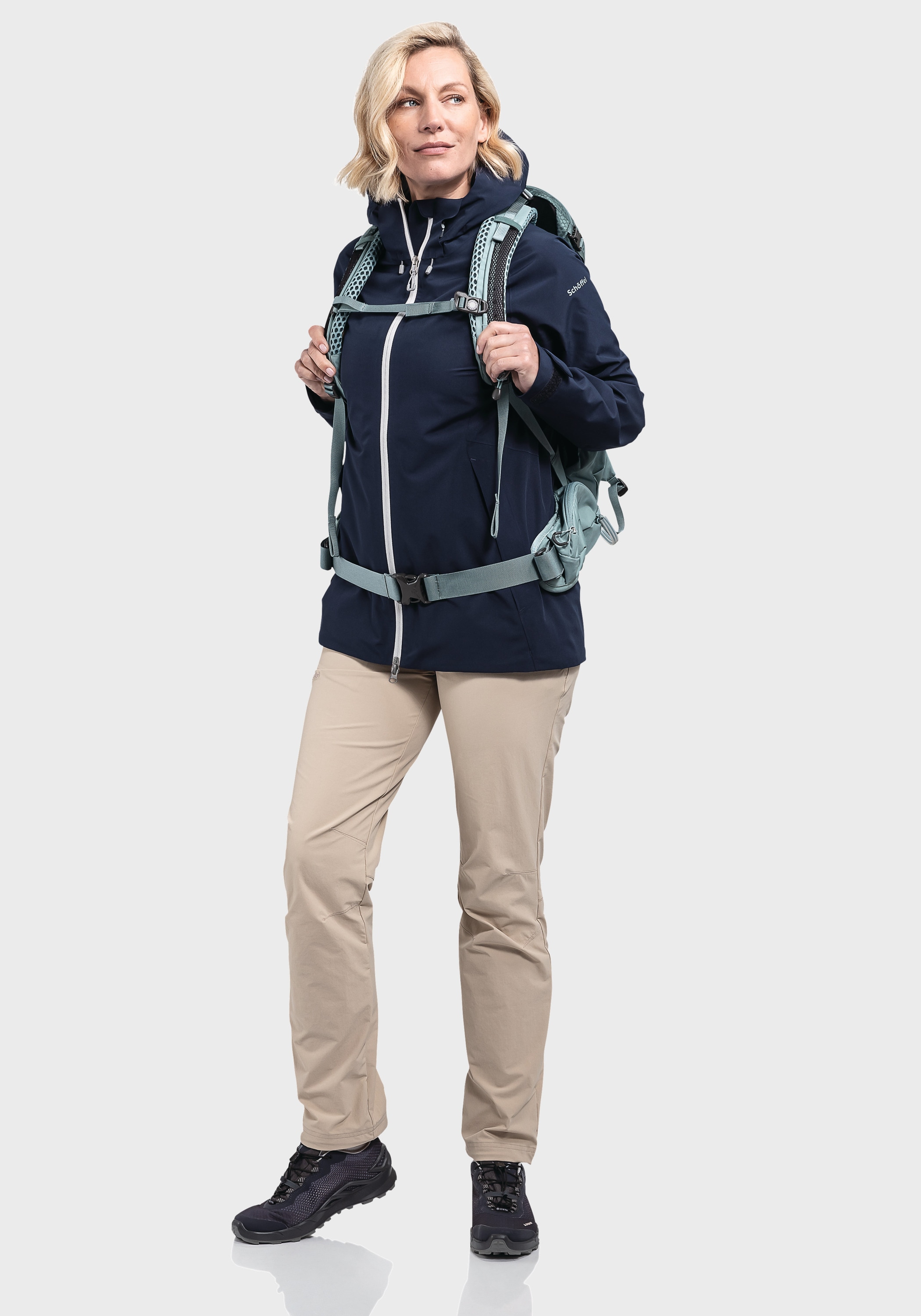 Schöffel "2L Jacket Ankelspitz L" mit Kapuze