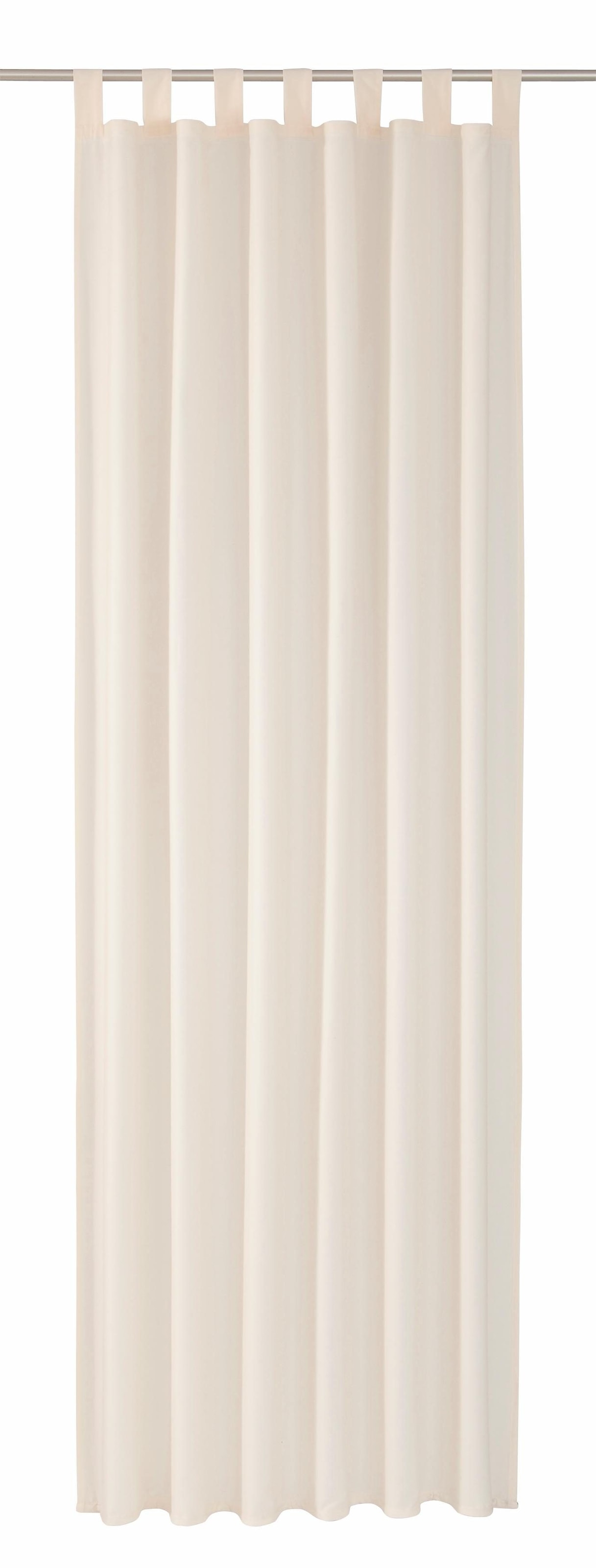 Weckbrodt Vorhang "Vito" Schlaufen 1 Stk. tlg. Microvelour, blickdicht, Uni günstig online kaufen