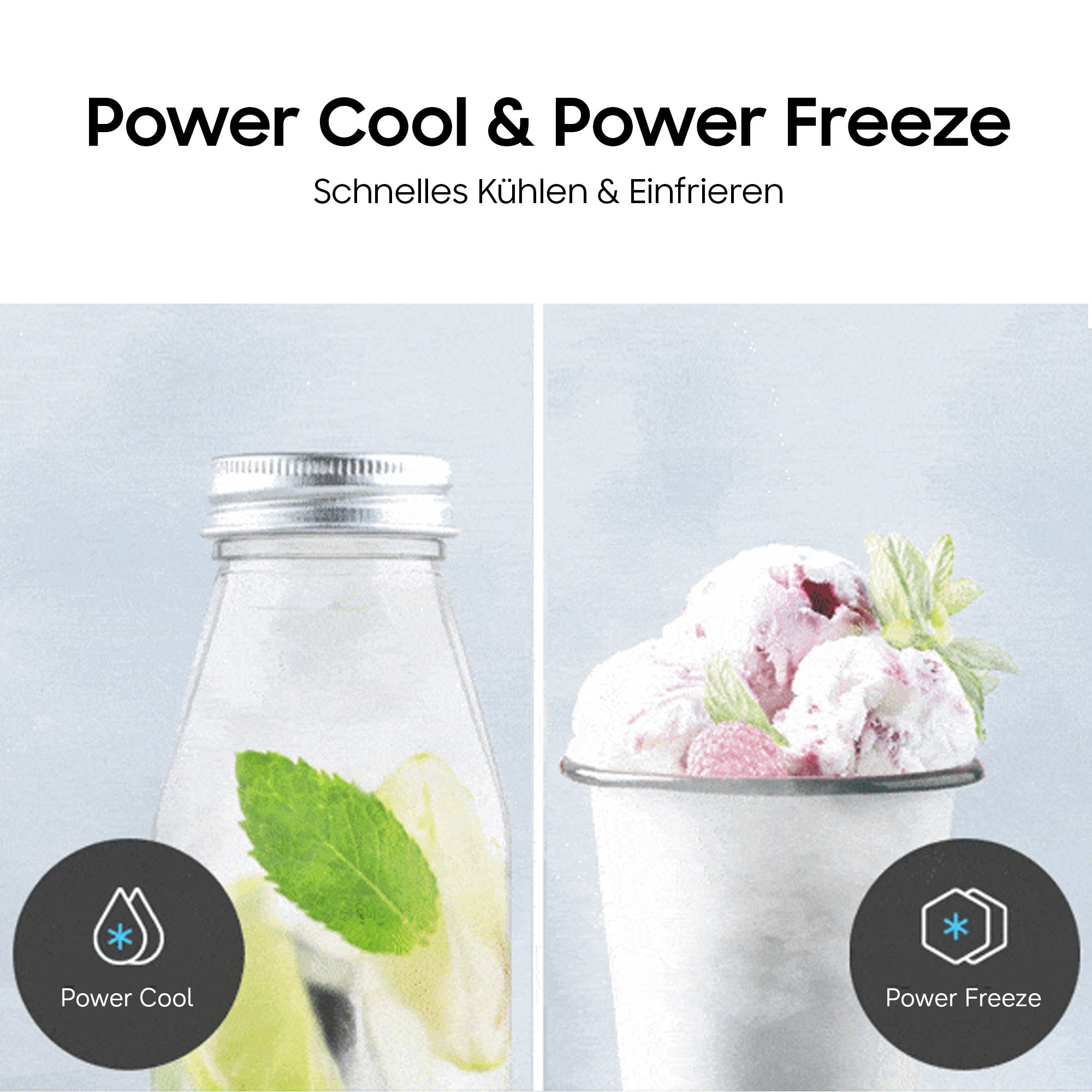 Samsung Kühl-/Gefrierkombination 7300A Serie »RB38C607AB1« 203 cm hoch 59,5 cm breit No Frost+, SpaceMax, Wifi & AI Energy Mode
