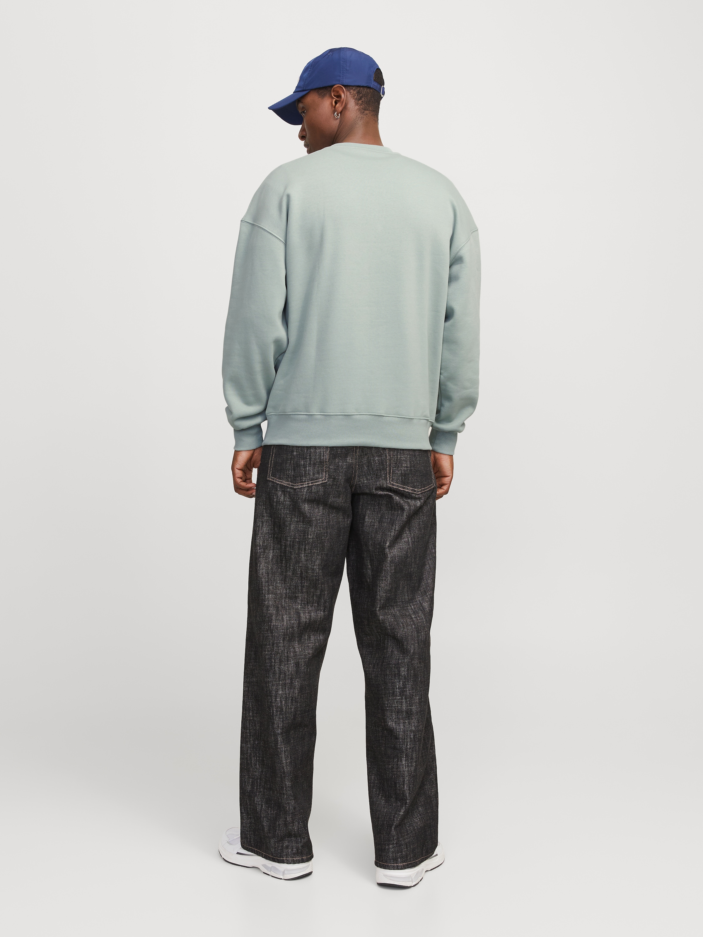 Jack & Jones Sweatshirt »JJEURBAN EDGE SWEAT CREW NECK NOOS«, mit Rippbündchen