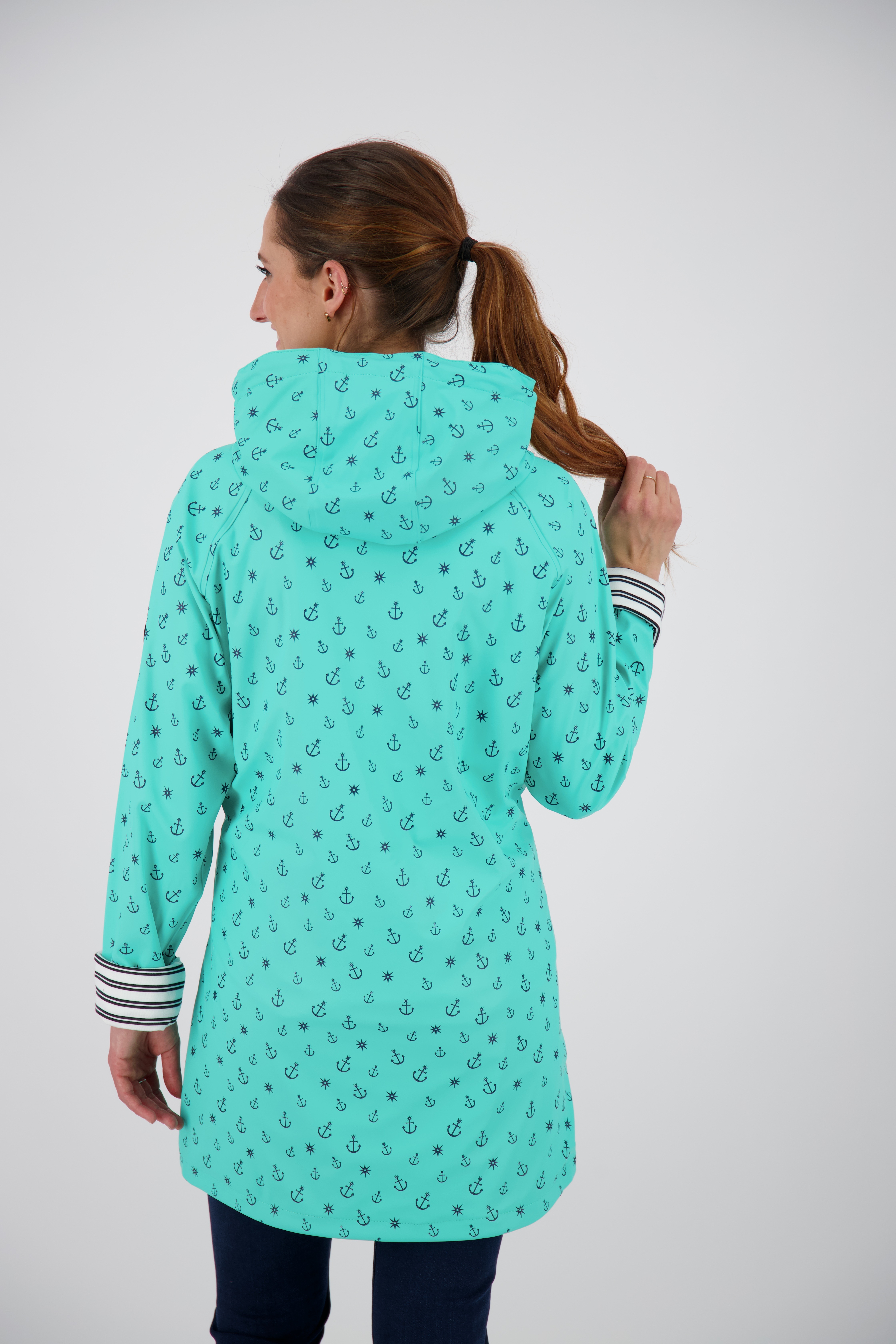Thumbnail - ankerglut Regenjacke "Friesennerz ANKERGLUTZAUBER" auch in Großen Größen erhältlich