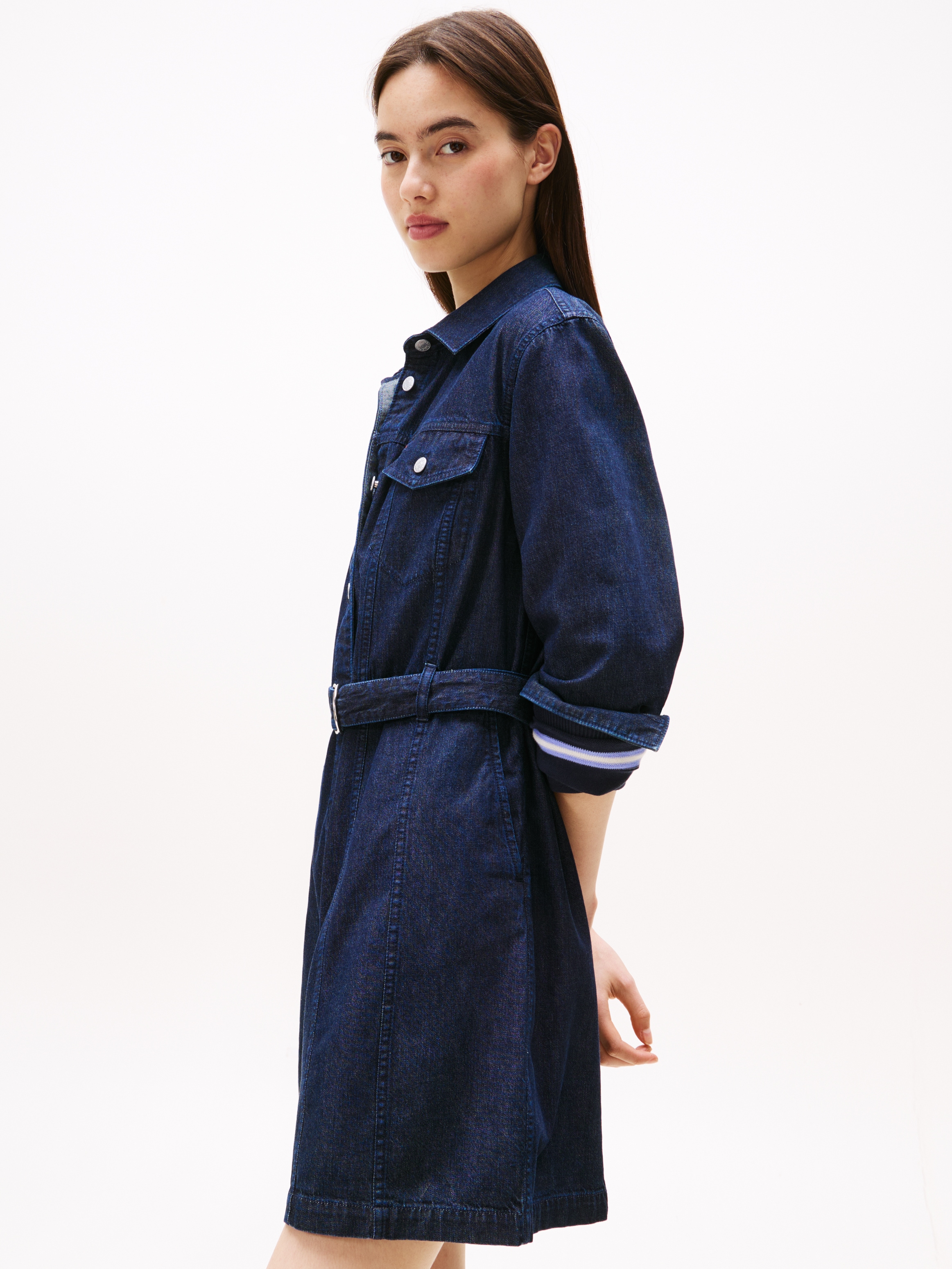 Tommy Jeans Jeanskleid "DENIM BELTED DRESS" günstig online kaufen