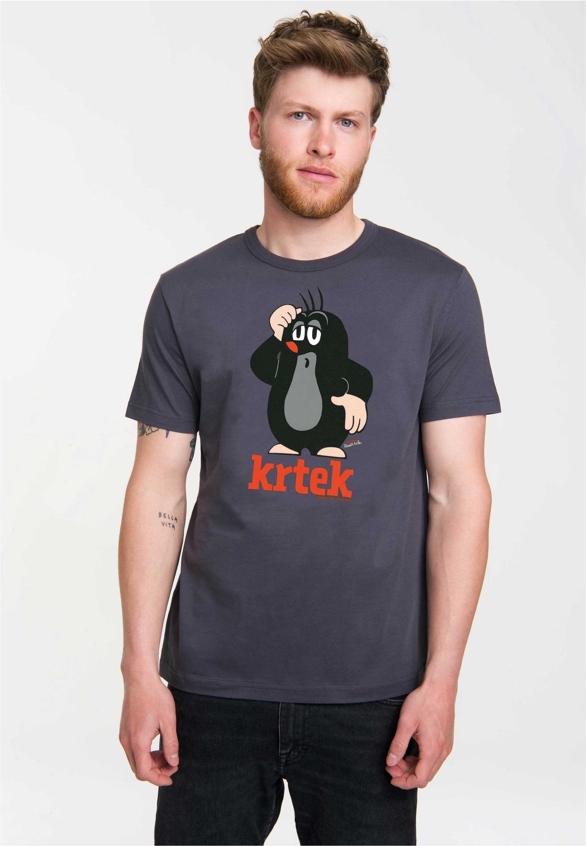 LOGOSHIRT T-Shirt "Der kleine Maulwurf Krtek", mit coolem Print günstig online kaufen