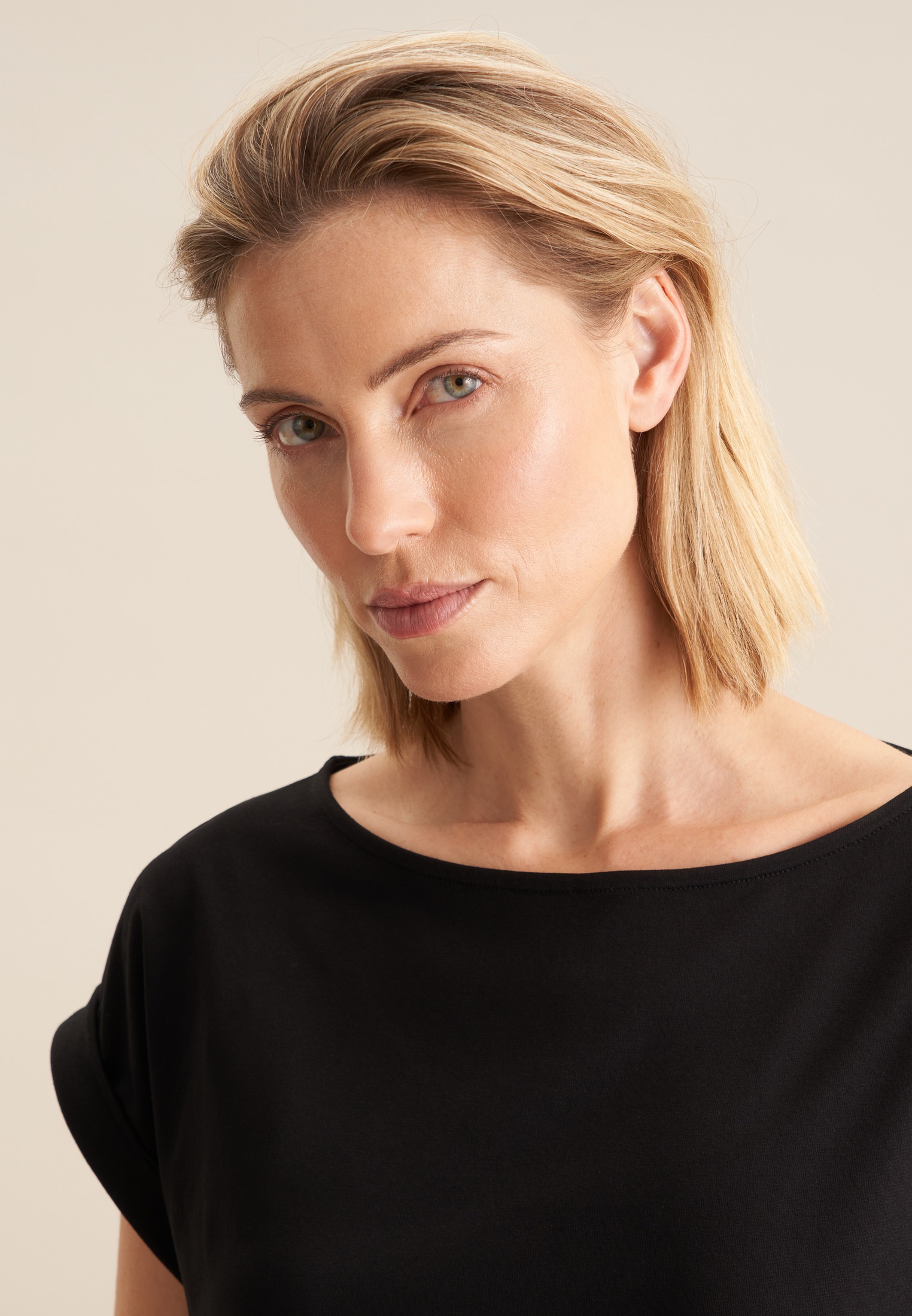 Thumbnail - seidensticker Klassische Bluse "Schwarze Rose" Ohne Arm Uni