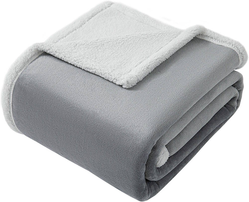 OTTO home Wohndecke "Sennu" 420g/m², flauschige, Wohndecke mit Teddyoptik, Tagesdecke
