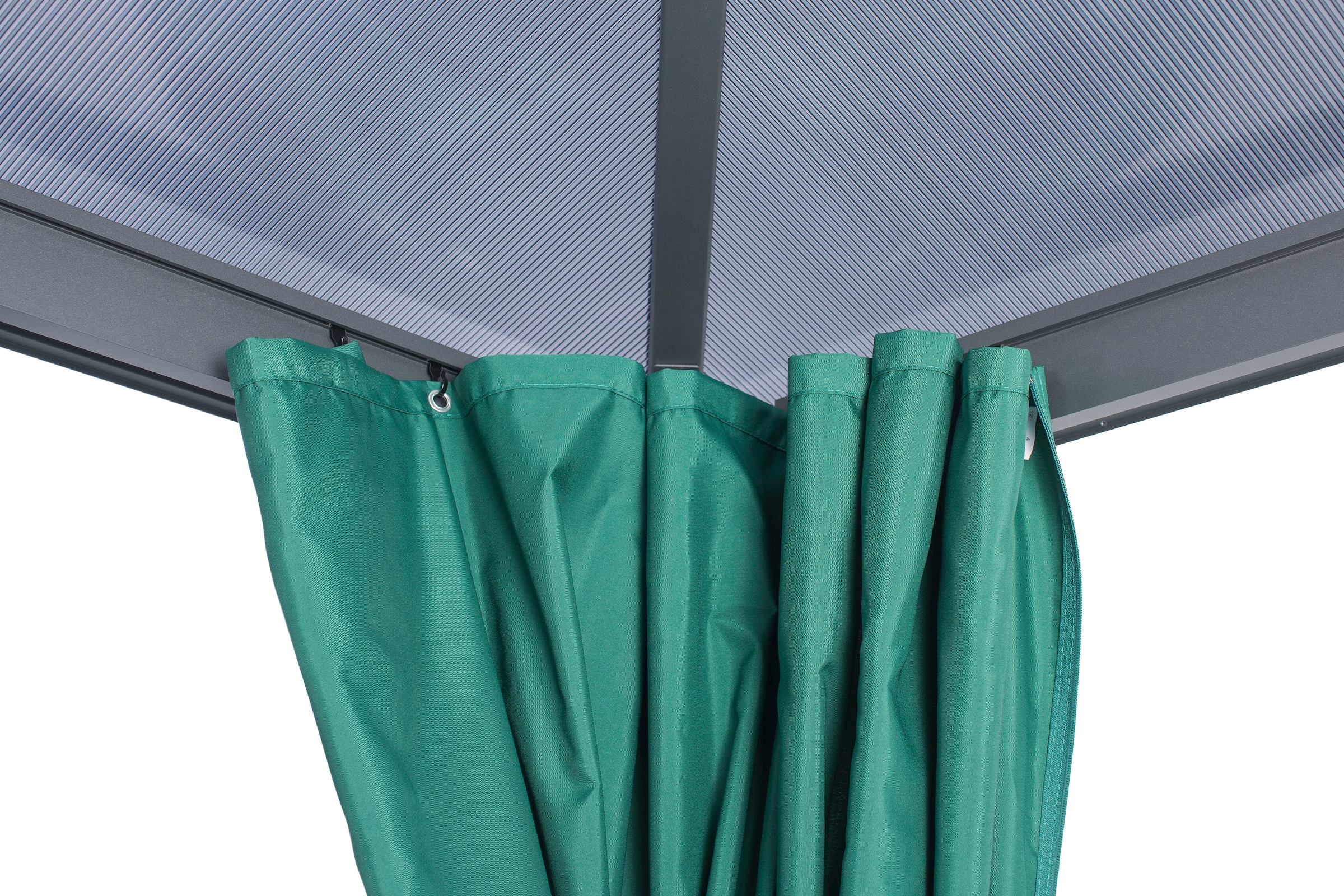 KONIFERA Pavillon »Aruba 2.0«, BxT: 300x365 cm, Aluminium, Polycarbonat-Dachplatten, versch. Farben