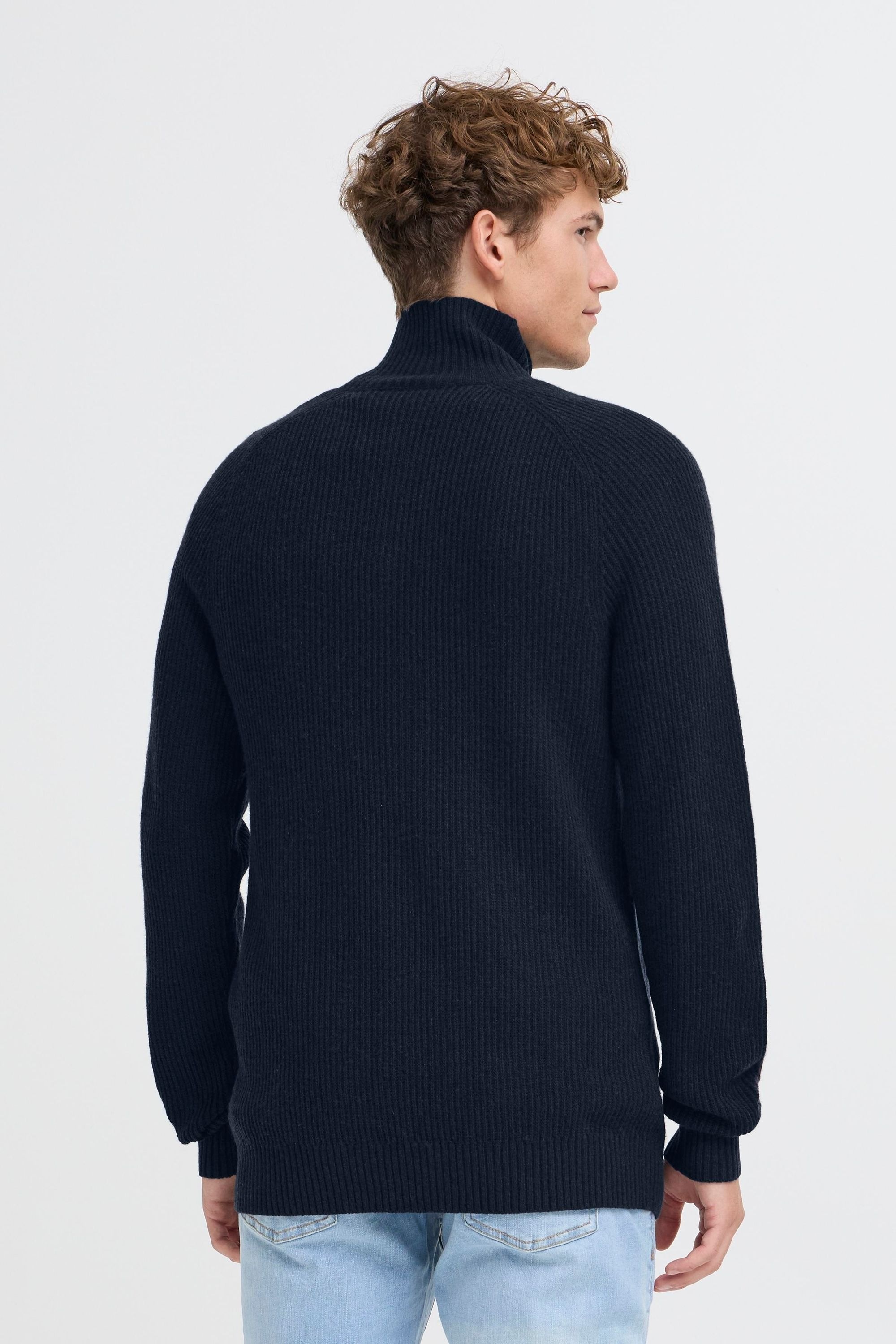 Troyer KRONSTADT KSDoors Half Zip Pullover Blue XL 3