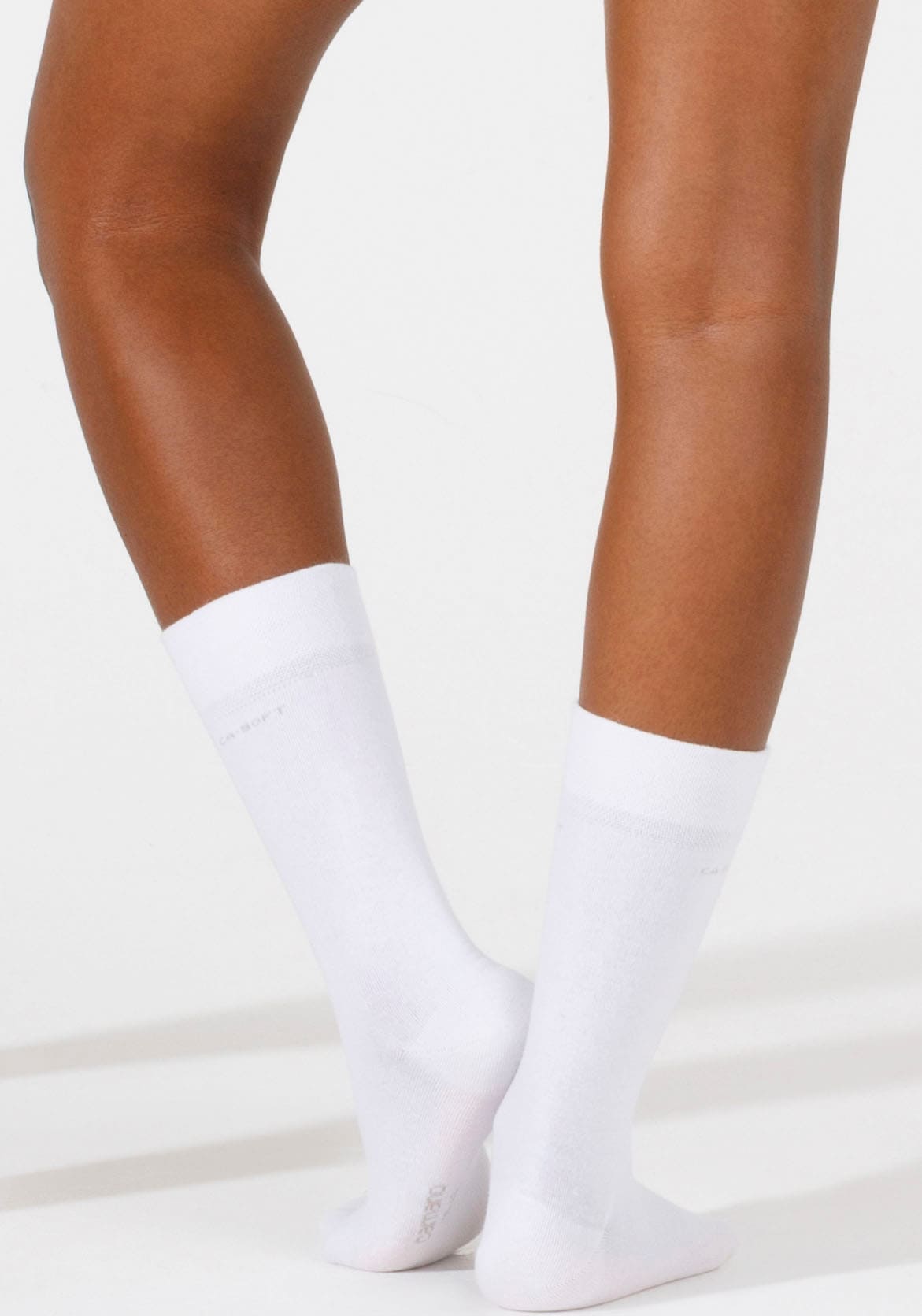 Camano Socken, Fersen- Zehenbereich verstärktem | (Packung, Mit online kaufen 4 BAUR und Paar)