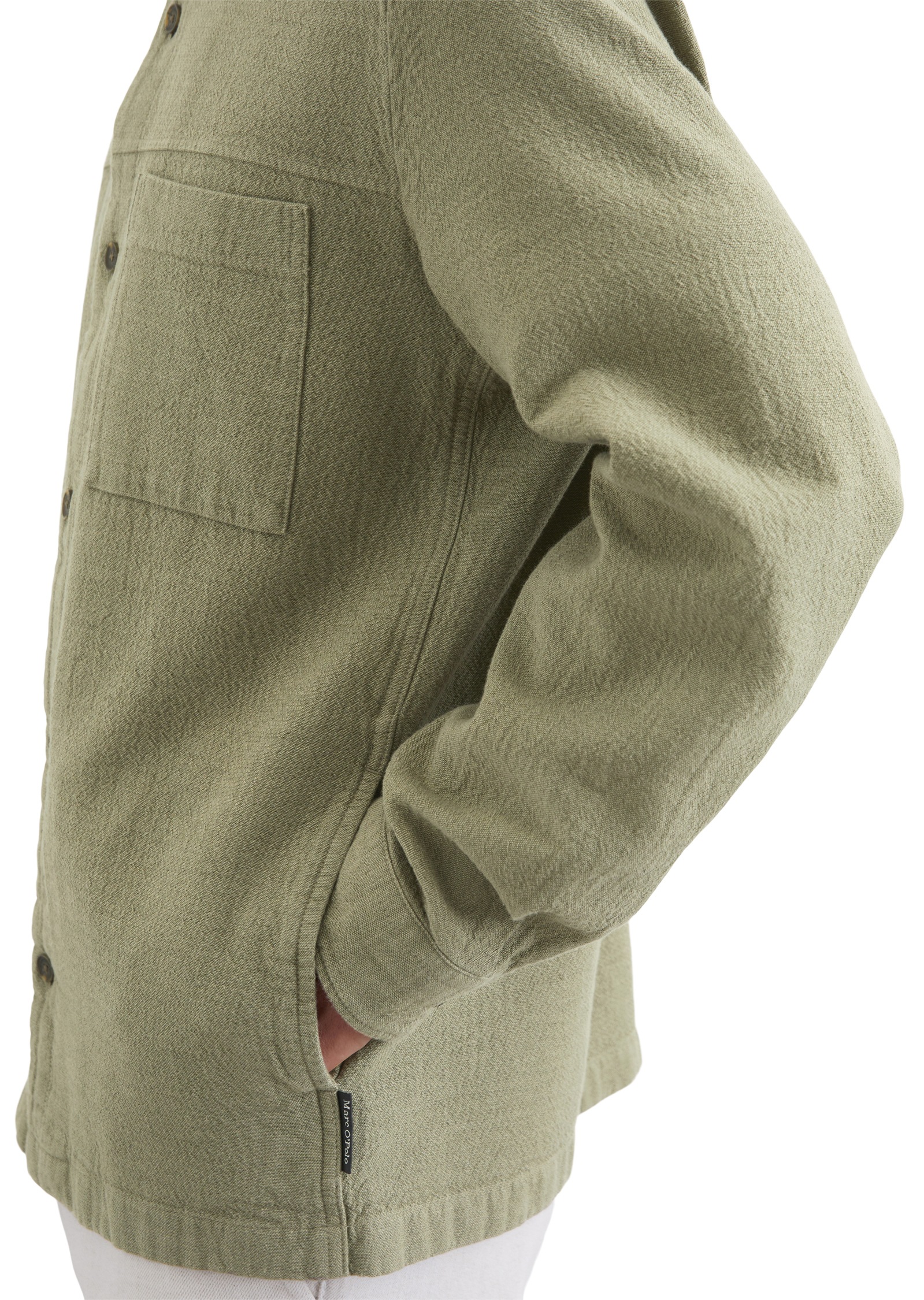 Thumbnail - Marc OPolo Hemdjacke, Lebendige Crinkle-Struktur