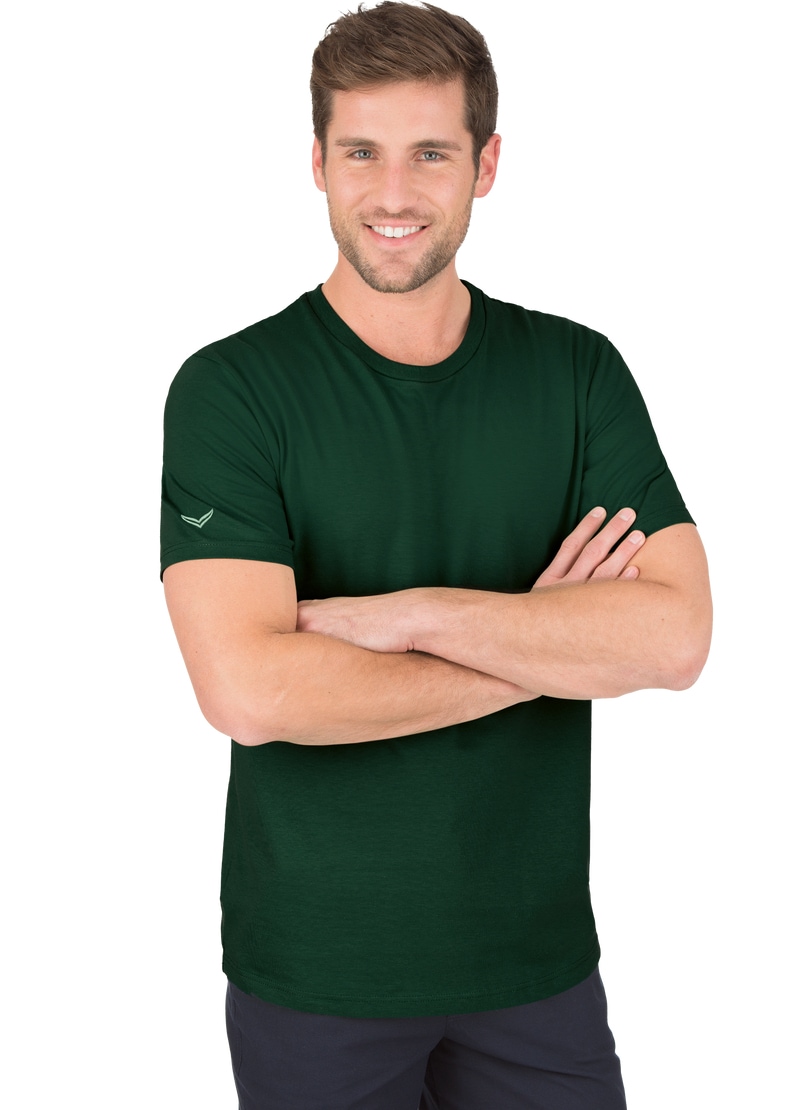 Trigema T-Shirt "TRIGEMA T-Shirt aus 100% Biobaumwolle" 1 Stk. tlg. günstig online kaufen