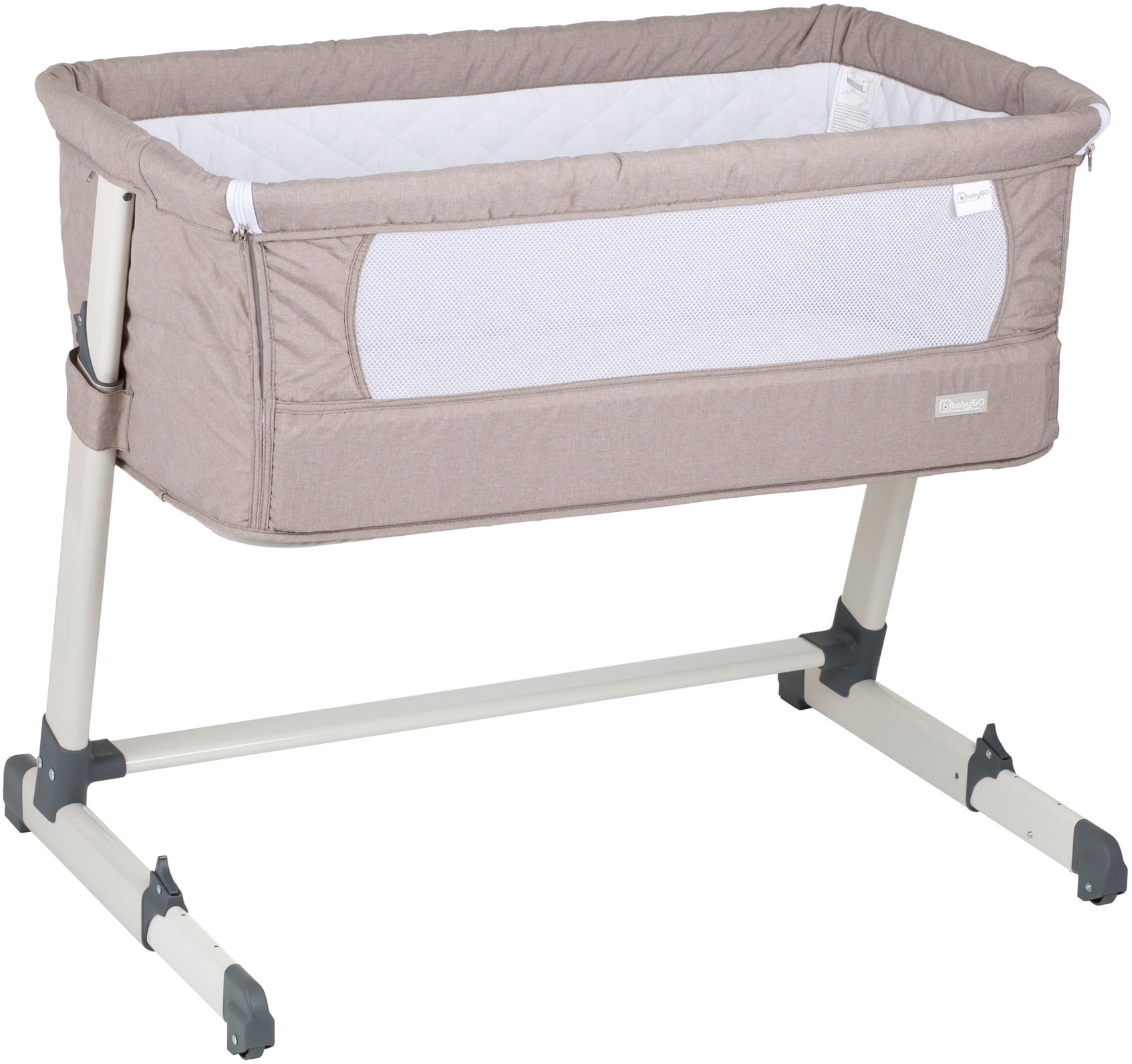 BabyGo Beistellbett »Together beige«