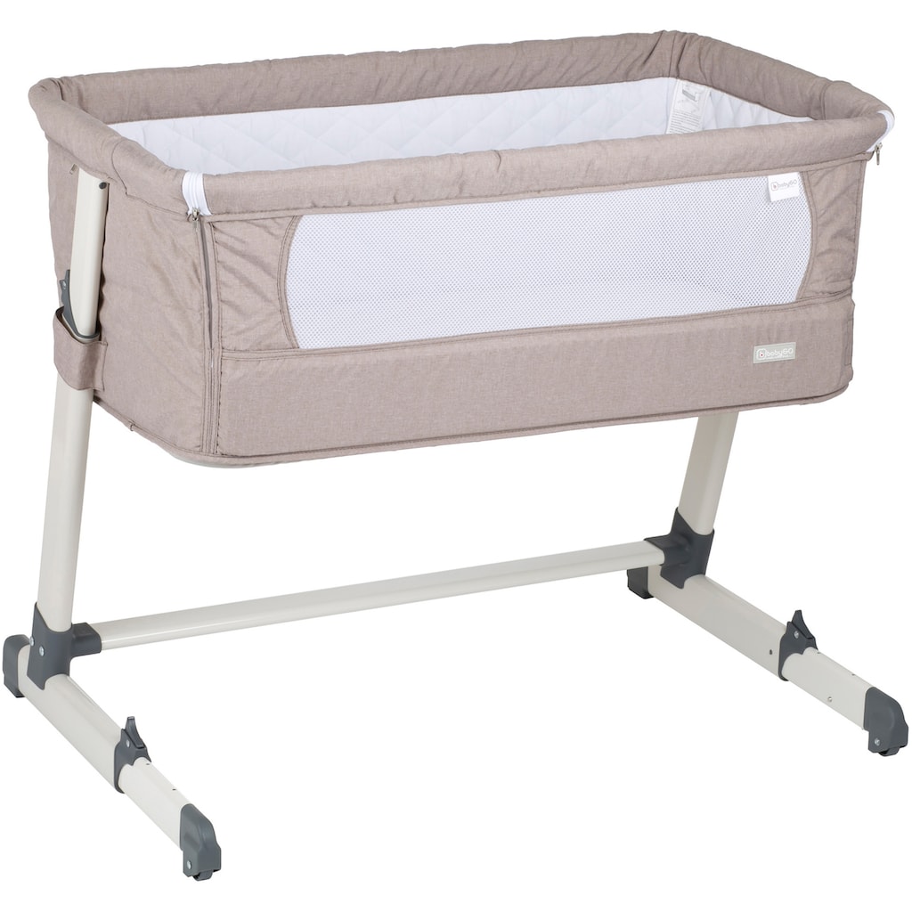 BabyGo Beistellbett »Together, beige«