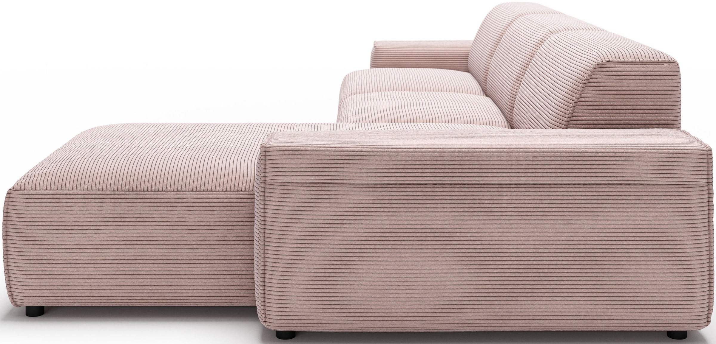 andas Ecksofa »Glimminge auch in Breitcord, Feincord, Bouclé + Easy care-Bezug«, L-Form, Breite 294, Zierkissen