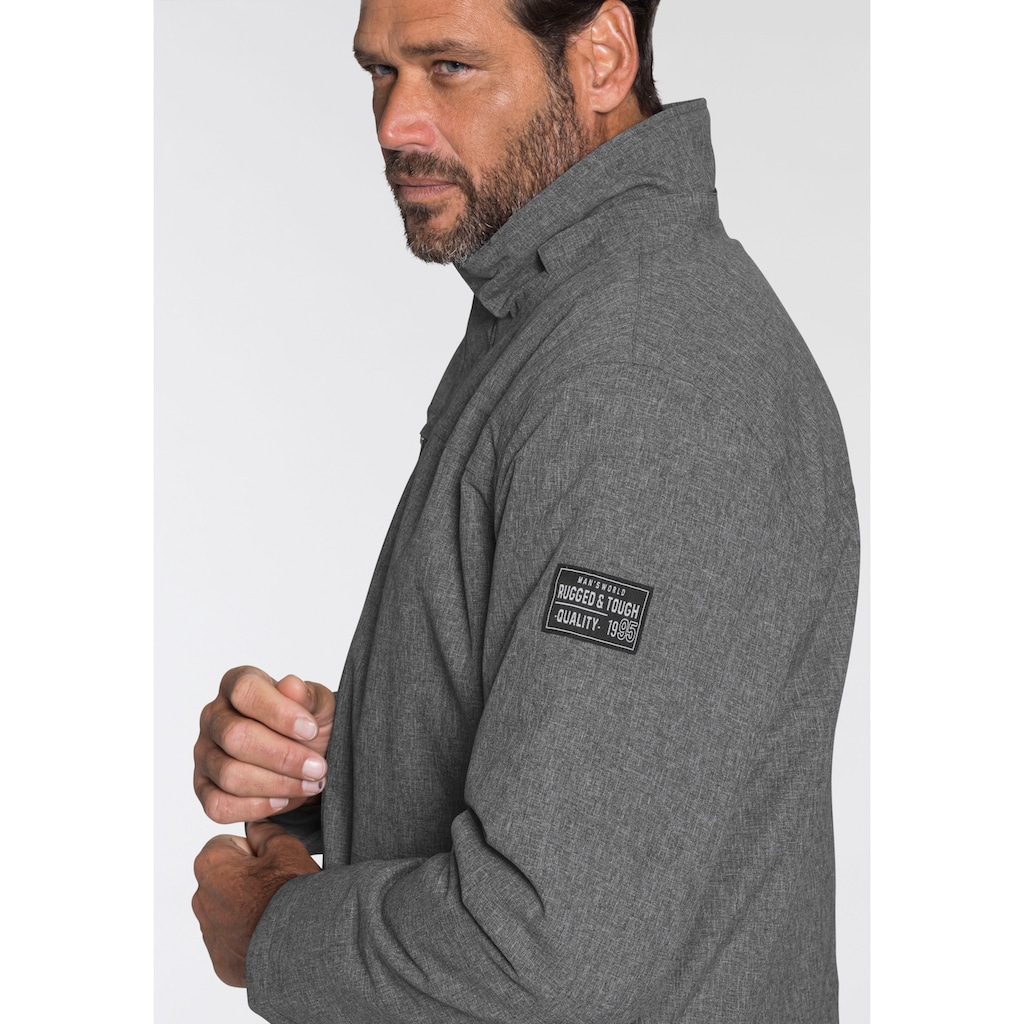 Man's World Outdoorjacke, mit Kapuze