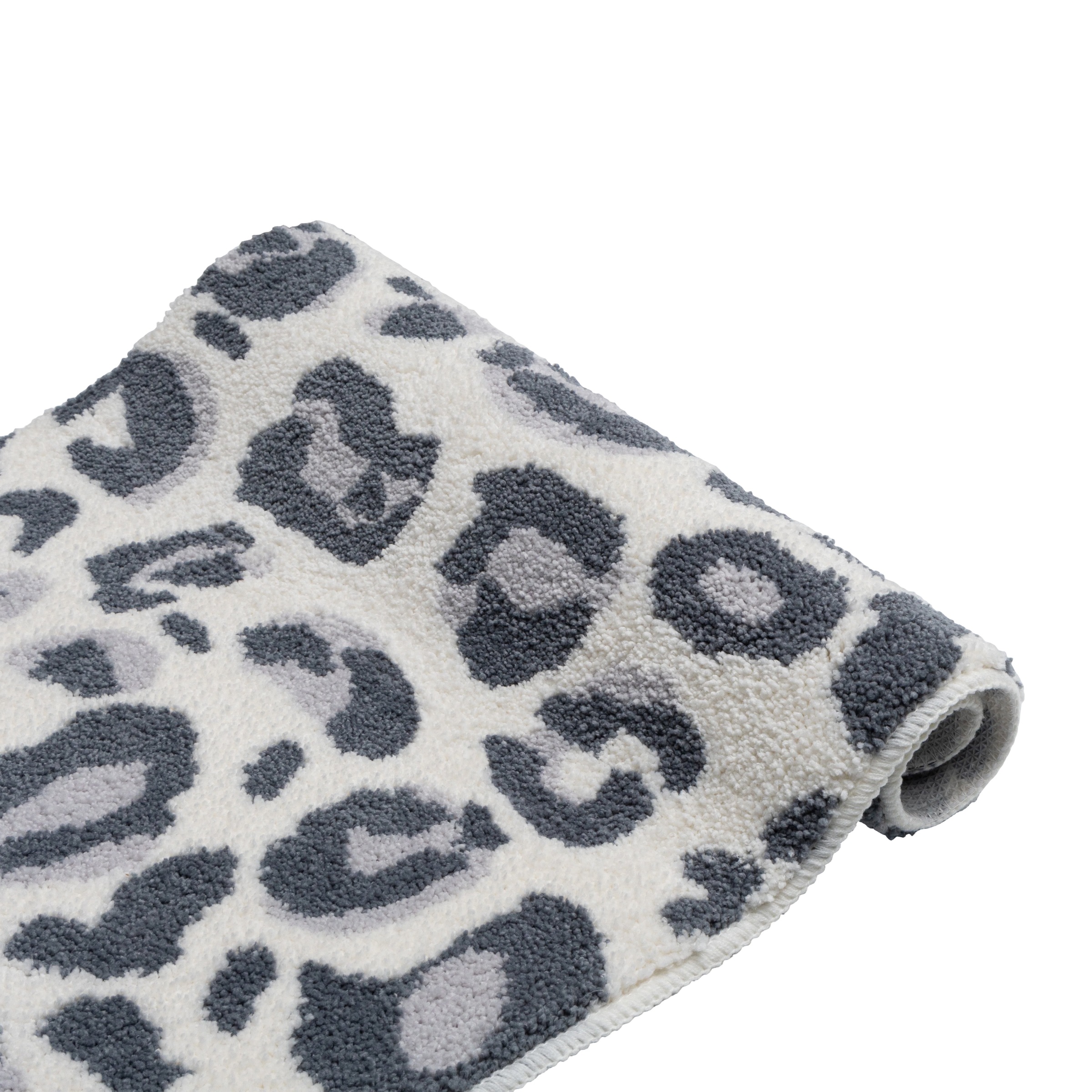 OTTO home Badematte »Regona Leo, Badvorleger, Badezimmer Teppich, Duschvorleger« Höhe 10 mm rutschhemmend beschichtet fußbodenheizungsgeeignet | schnell trocknend Leoparden-Muster, Animal Print, modern