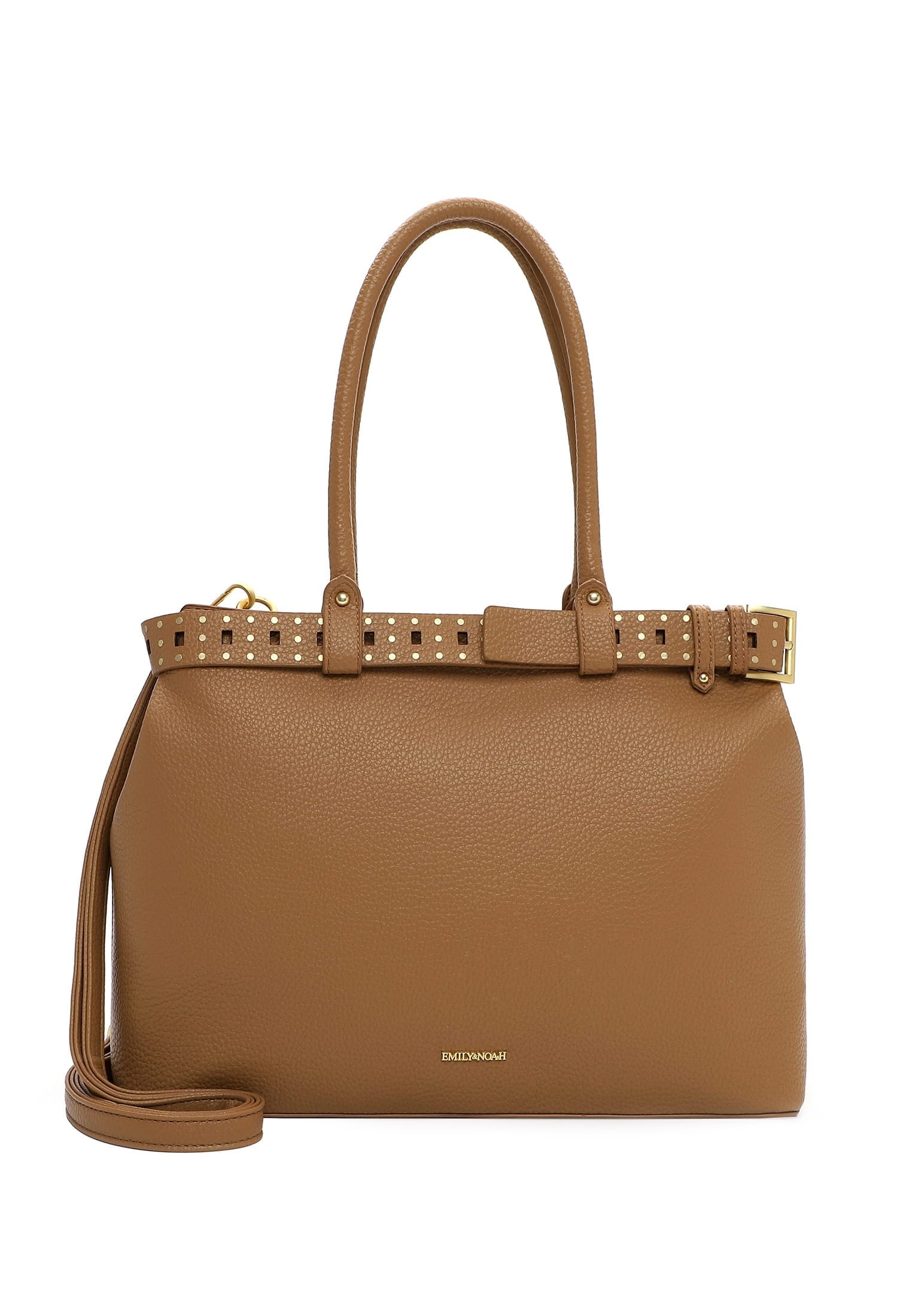 EMILY & NOAH Damen Shopper "Shopper E&N Justine", gelb, PVC, Taschen