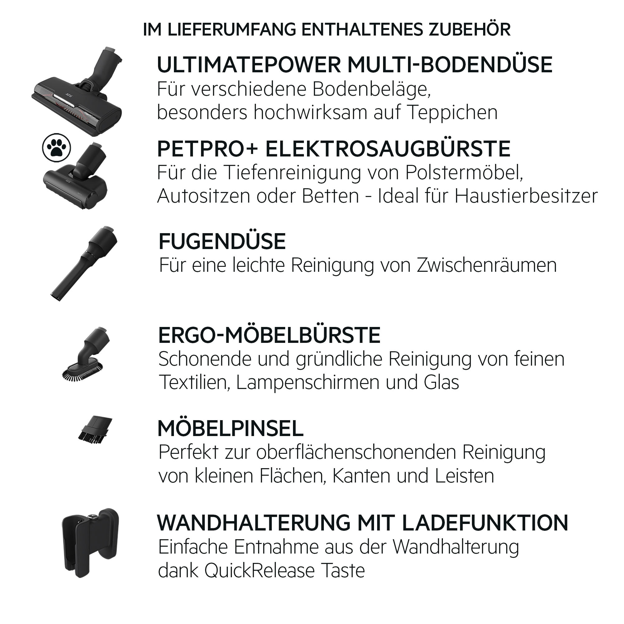 AEG Akku-Handstaubsauger »ANIMAL 7000 (AP71AB14UG)«, extrem leicht 2,2 kg,  60 % Recyclingmaterial, bis zu 50 Min. Laufzeit per Raten | BAUR