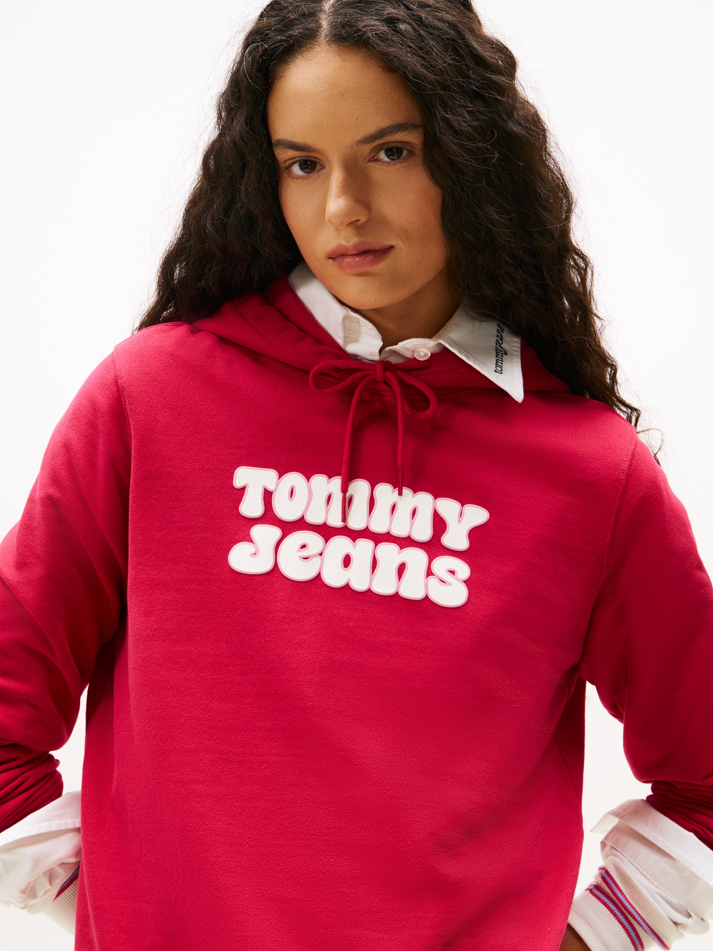 Tommy Jeans Kapuzensweatshirt "TJW REG ESS LOGO 2 HOODIE EXT" günstig online kaufen