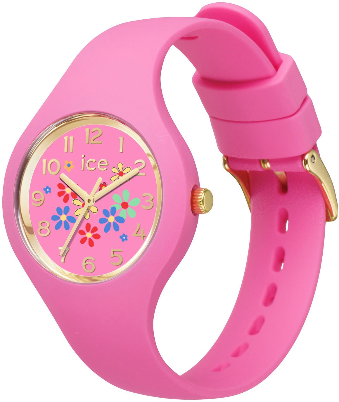 ice-watch Quarzuhr »ICE flower - Pinky bloom - Extra small - 3H, 021731«