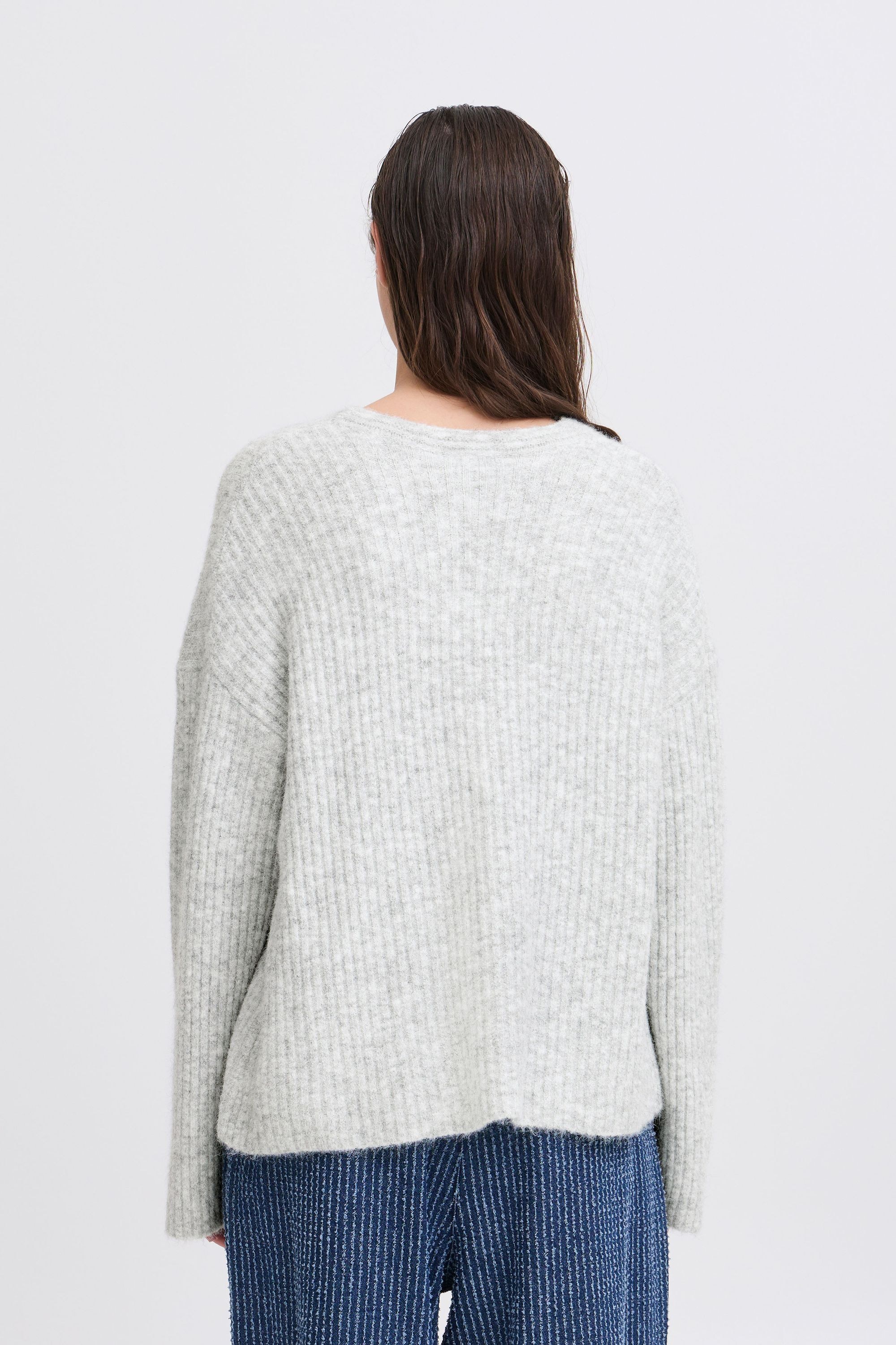b.young Strickpullover »Strickpullover BYOMEA V-NECK JUMPER -«