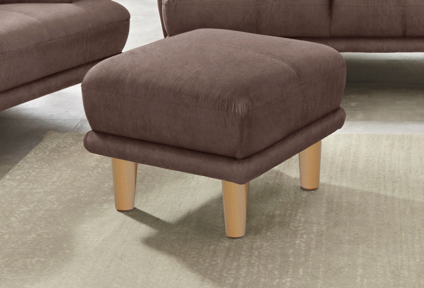 TRENDMANUFAKTUR Fußhocker »Cecilia«