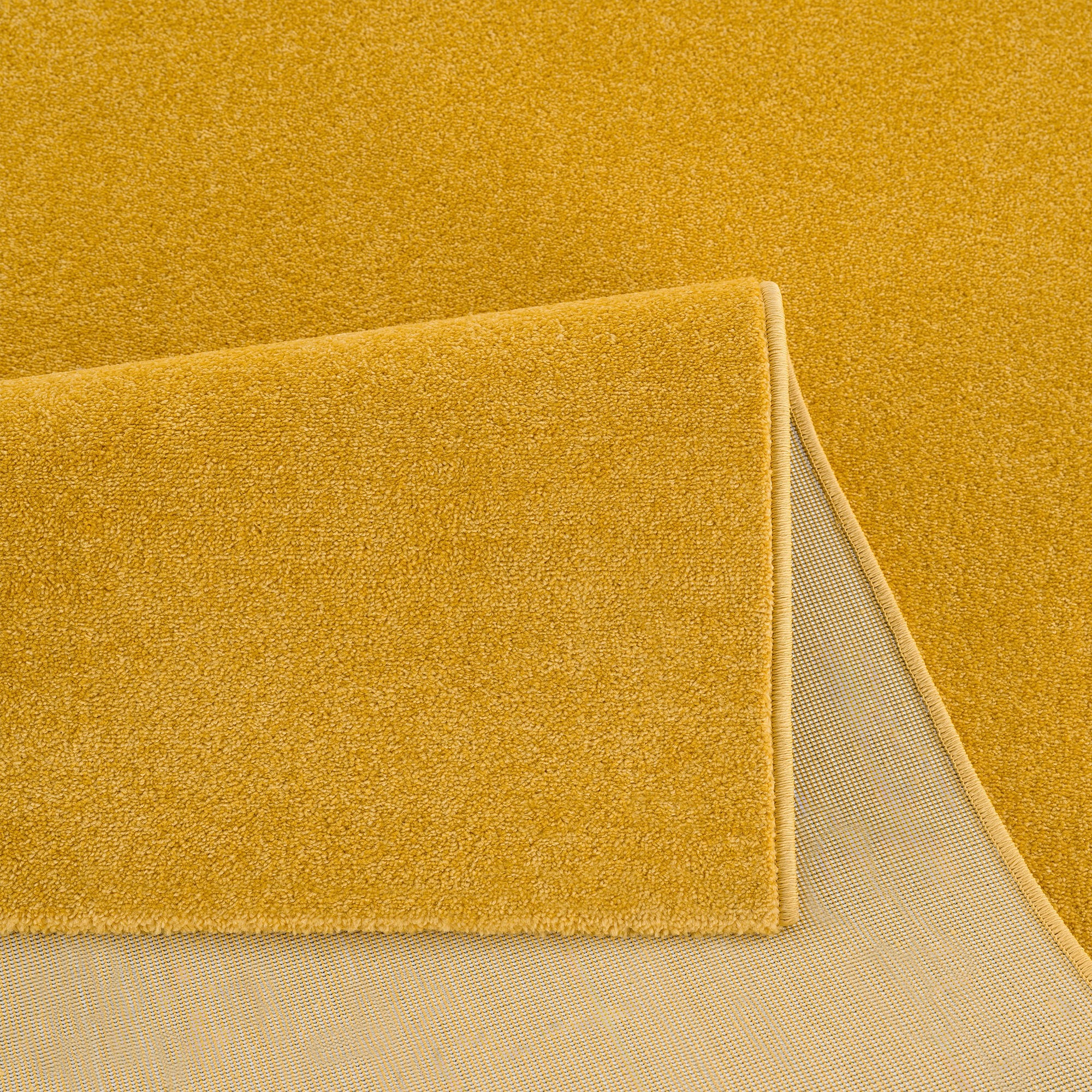 Thumbnail - Sanat Teppich "UNI, auch als Läufer- und Rundgrößen erhältlich" rechteckig 13 mm Höhe robuster Kurzflorteppich, große Fa...