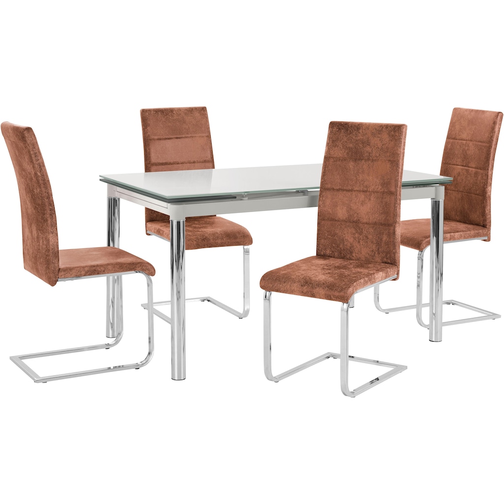 INOSIGN Essgruppe »Nelson/Cosy«, (Set, 5 tlg.)