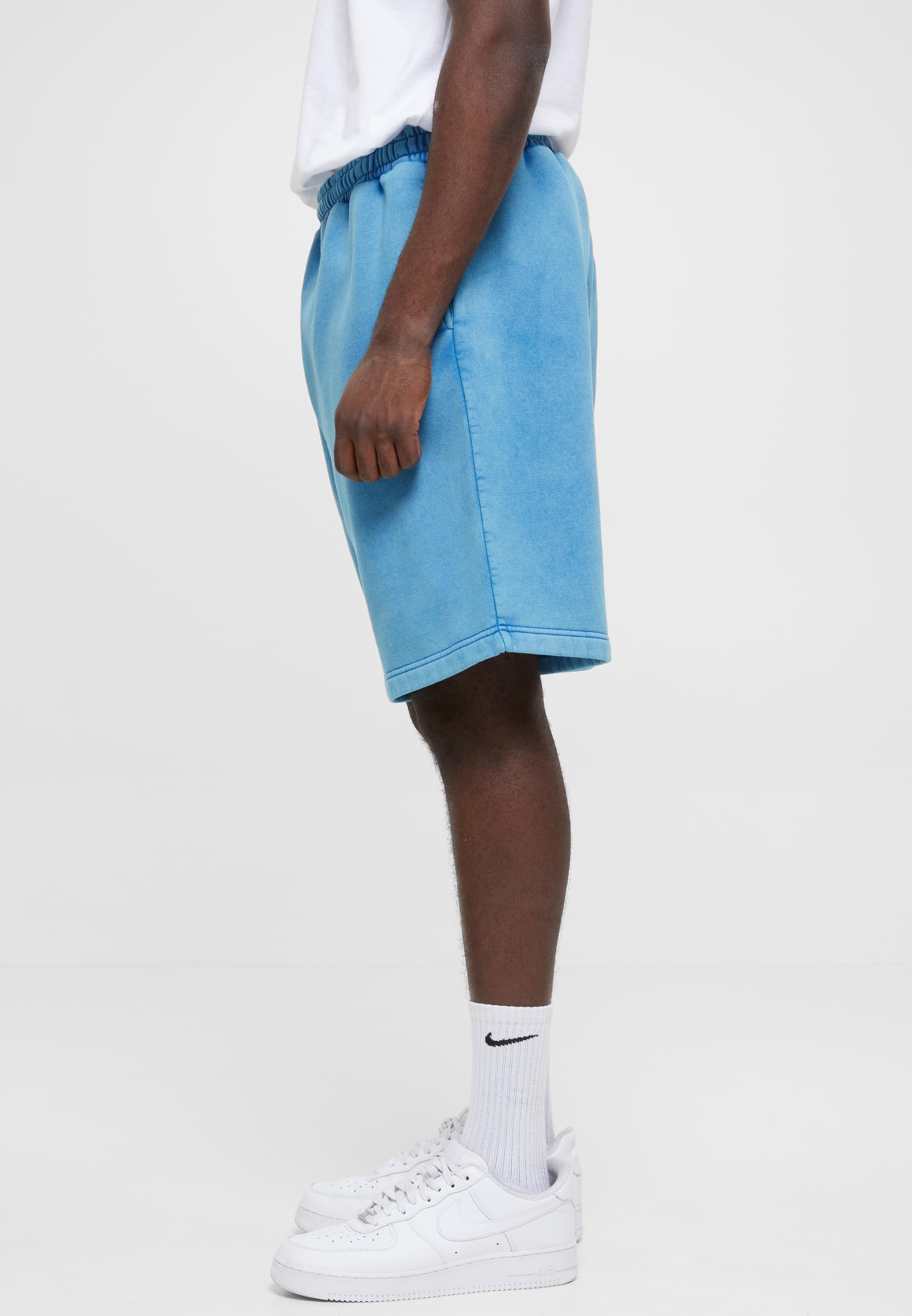 URBAN CLASSICS Sweatshorts »Urban Classics Herren Heavy Stone Washed Sweat Shorts«, (1 tlg.)