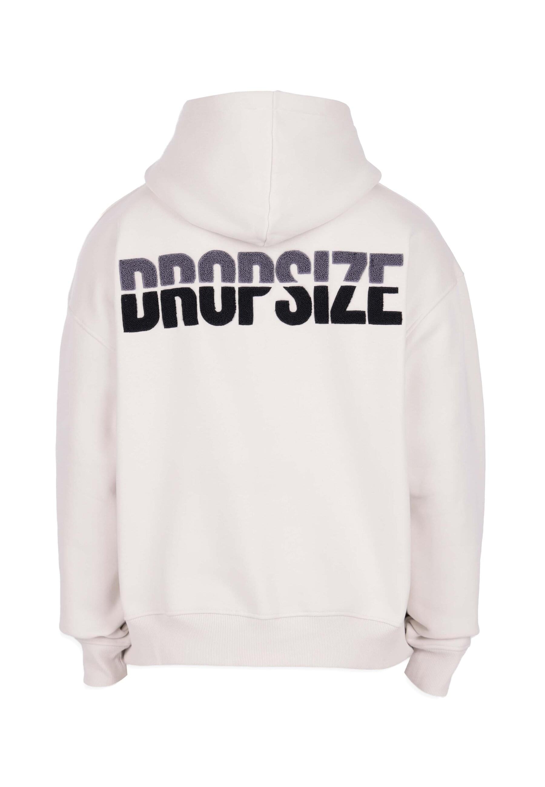 Dropsize Kapuzensweatshirt »Dropsize SPLIT FROTTEE EMBO HOODIE«, 1 Stk.

