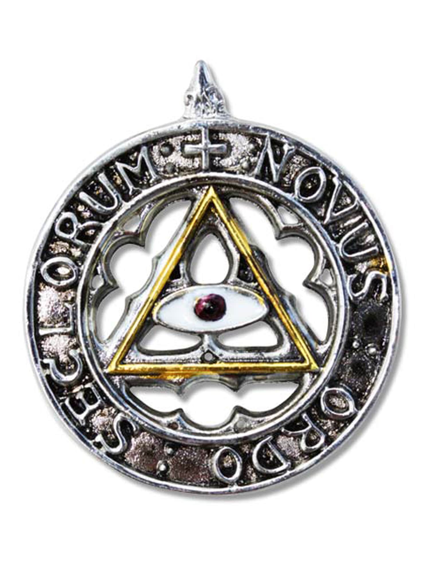 Adelia´s Amulett »Amulett Anhänger Talismane der Tempelritter Neuordnung der Zeit«, Neuordnung der Zeit - Erleuchtete und freudige Zukunft