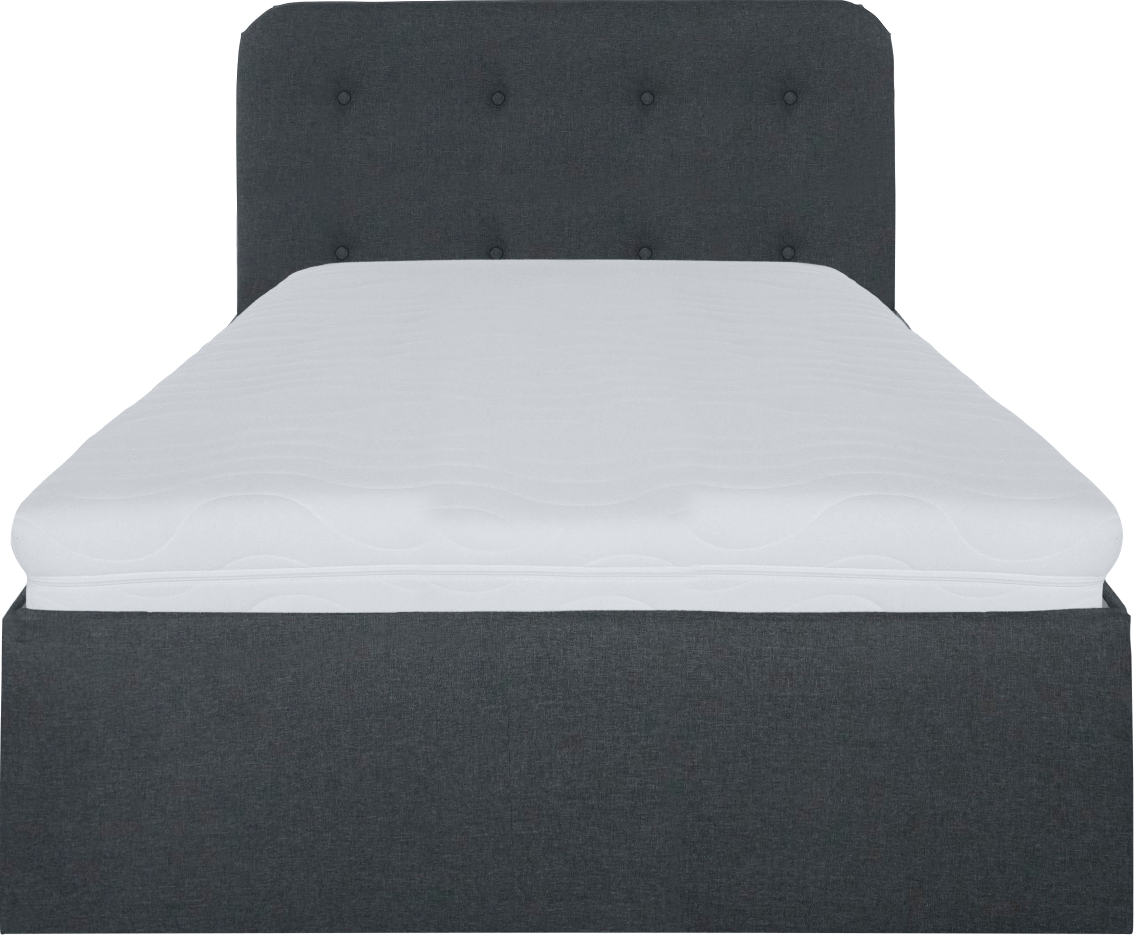 Westfalia Schlafkomfort Polsterbett »Rostock« auch mit Stauraum und Kopfteilverstellung erhältlich