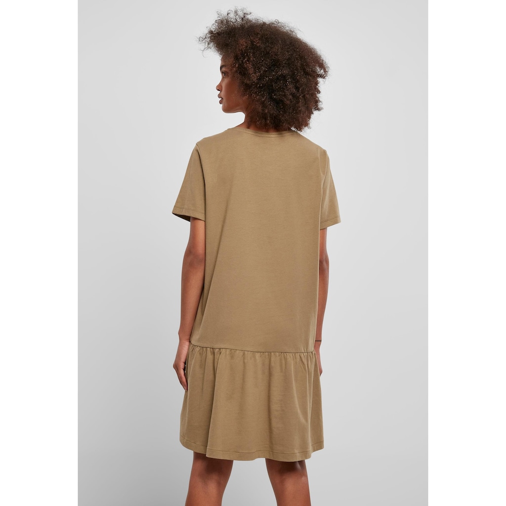 URBAN CLASSICS Shirtkleid »Urban Classics Damen Ladies Valance Tee Dress«, (1 tlg.)