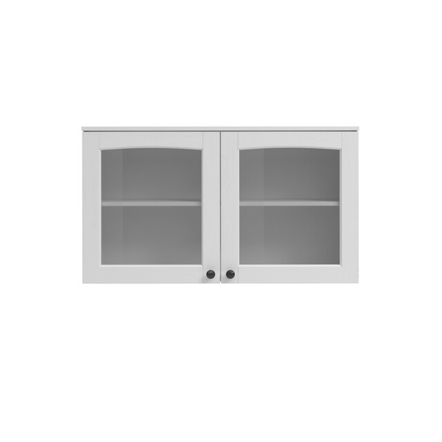 Home affaire Hängeschrank »Osby«, (1 St.), Kiefer massiv, Breite 100 cm,  Türen mit Glaseinsatz | BAUR