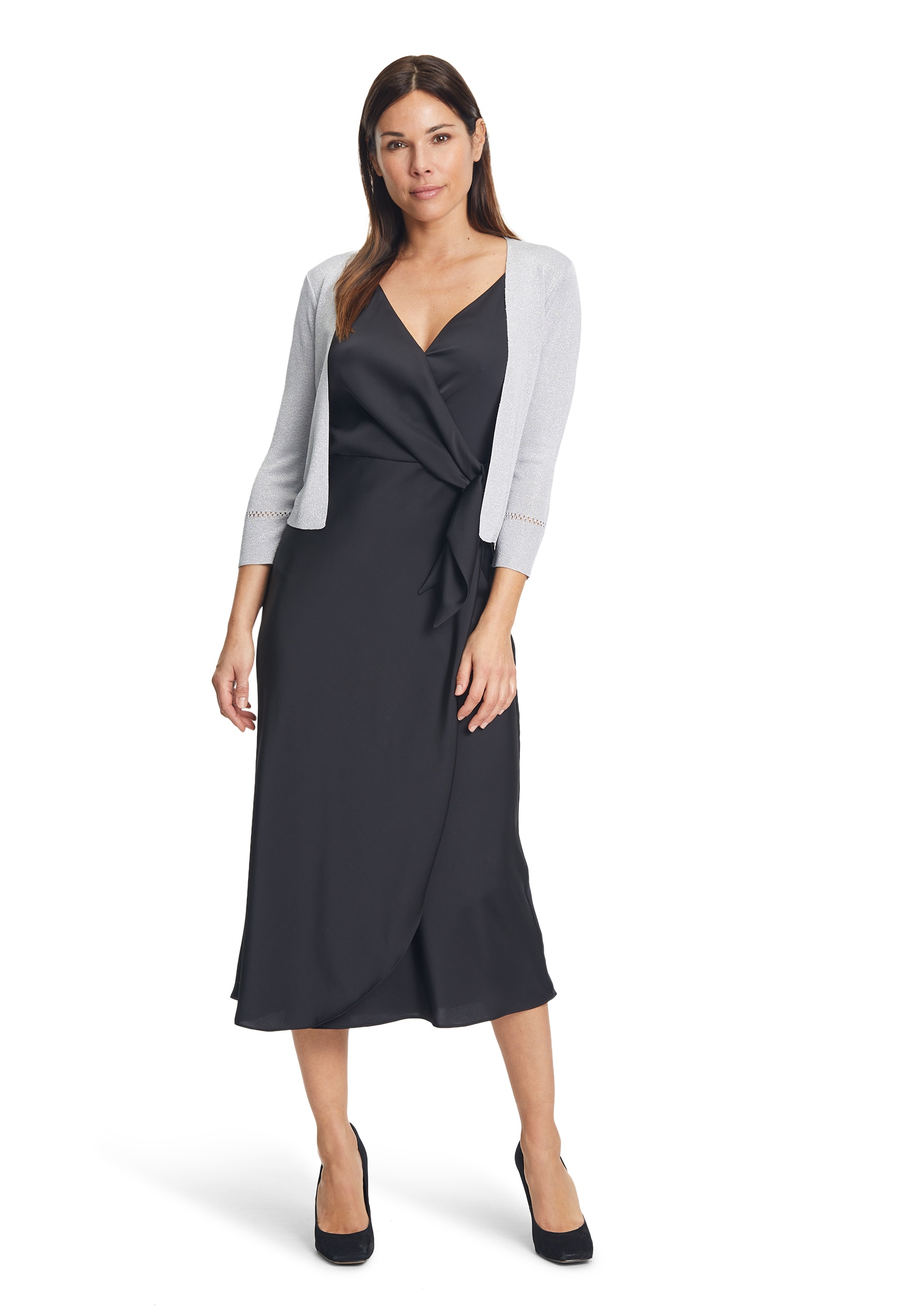 Vera Mont Strickjacke »Vera Mont Strickbolero ohne Verschluss«, Glitzer