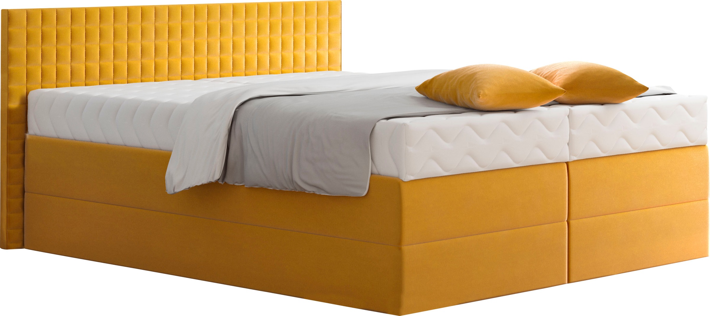 Westfalia Schlafkomfort Boxspringbett, mit Zierkissen, wahlweise mit Topper