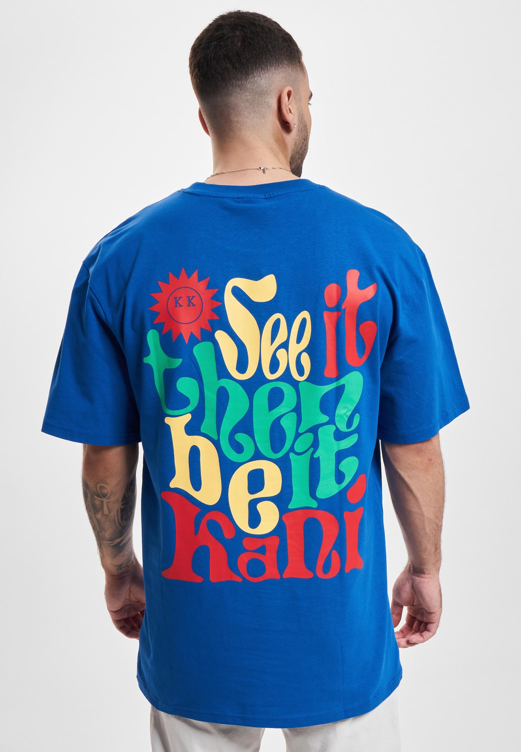 Karl Kani T-Shirt »Karl Kani Herren KM232-032-1 KK Small Signature Print Tee«, (1 tlg.)