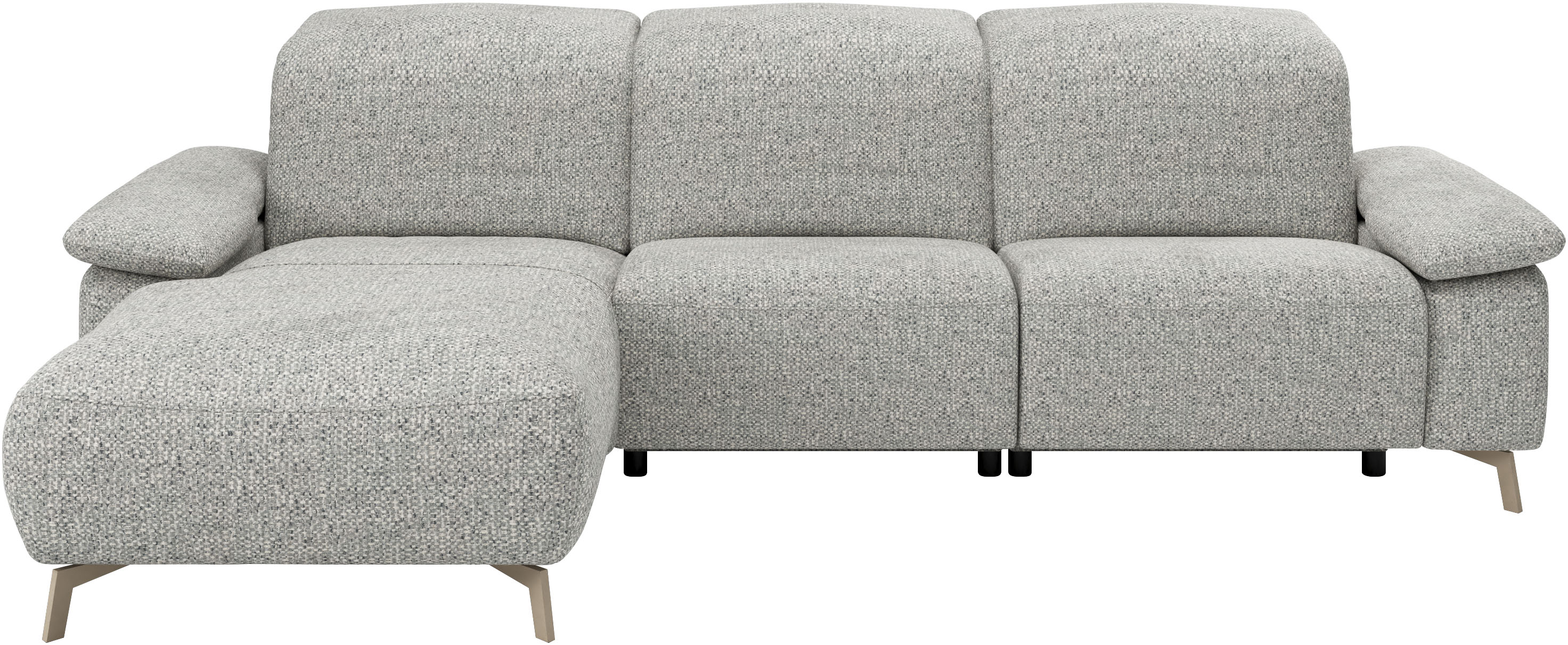Musterring Ecksofa "MR 370, intelligenter Komfort im modernen Design" Optionale Relaxfunktion, flexible Kopfteile & klappbare Armlehnen