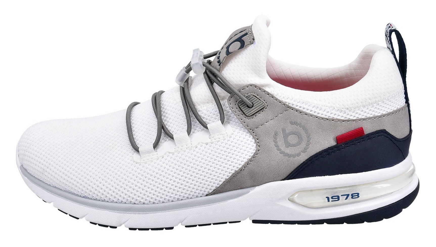 bugatti Slip-On Sneaker, Schlupfschuh, Freizeitsneaker, Halbschuh mit Gummizug