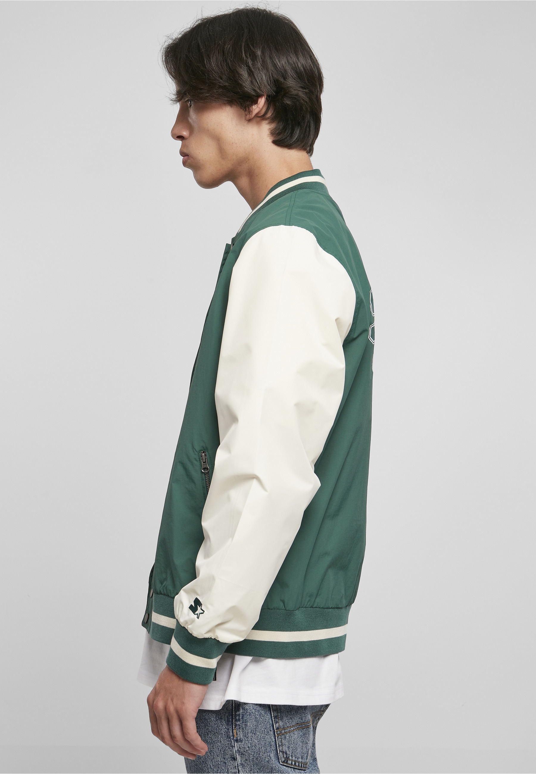 Starter Black Label Collegejacke »Starter Black Label Herren Starter Nylon College Jacket« 1 Stk. tlg. ohne Kapuze