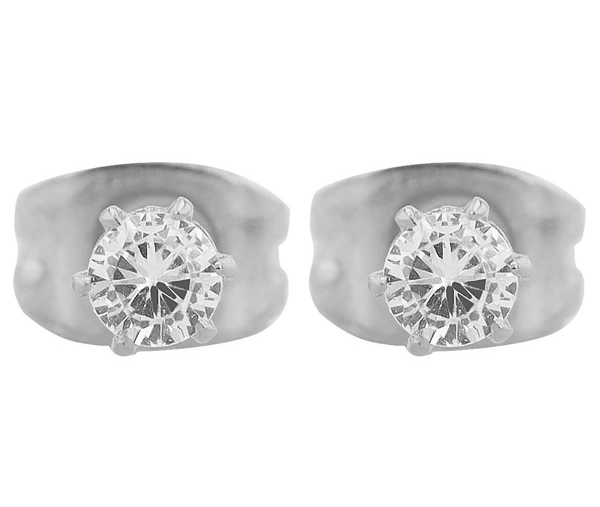 Adelia´s Paar Ohrhänger »Damen Ohrringe – Ohrstecker aus Edelstahl mit Zirkonia« Ein kleines Geschenk mit großer Wirkung