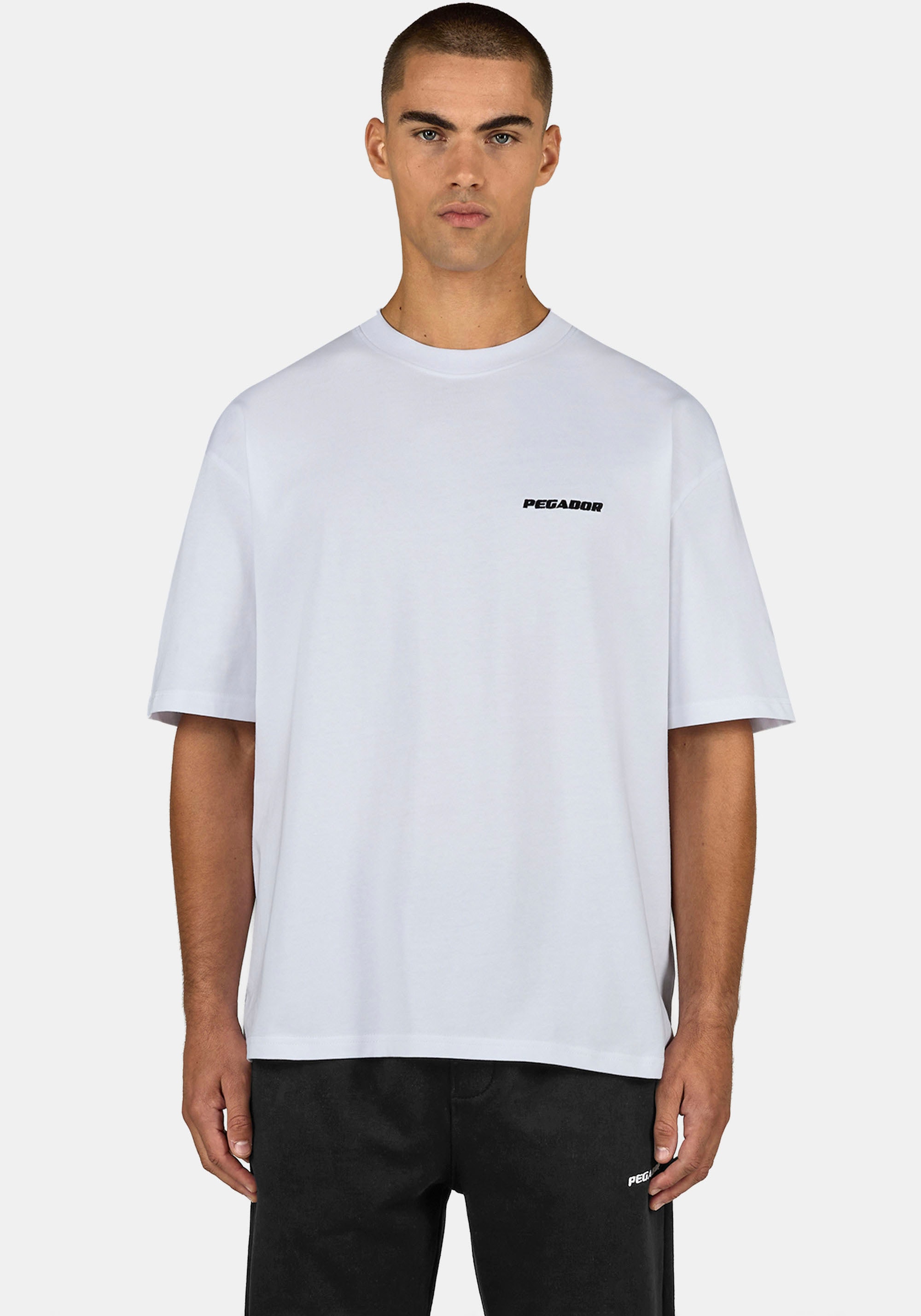 PEGADOR T-Shirt "LOGO OVERSIZED TEE" Baumwolle, oversize günstig online kaufen