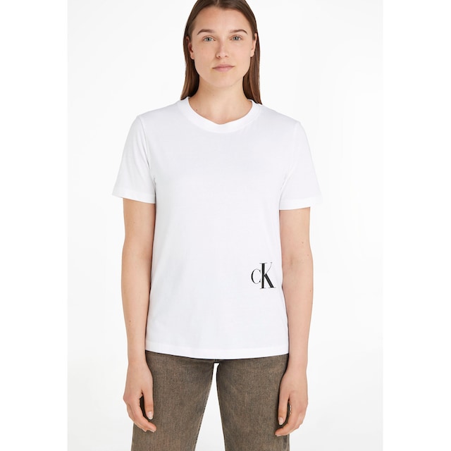 Calvin Klein Jeans T-Shirt, aus reiner Baumwolle bestellen | BAUR