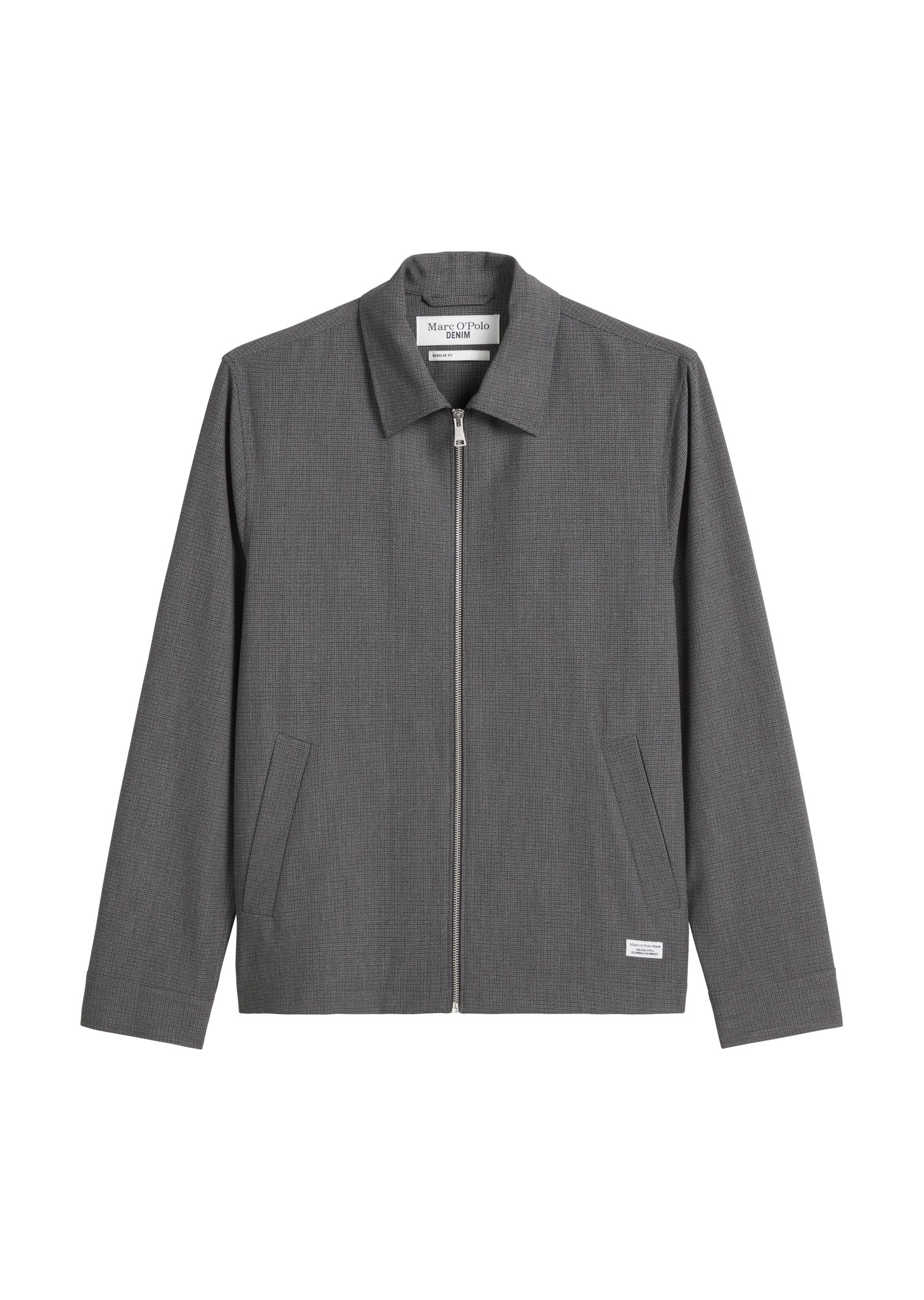 Marc OPolo DENIM Kurzjacke "aus hochwertigem Material-Mix" ohne Kapuze günstig online kaufen