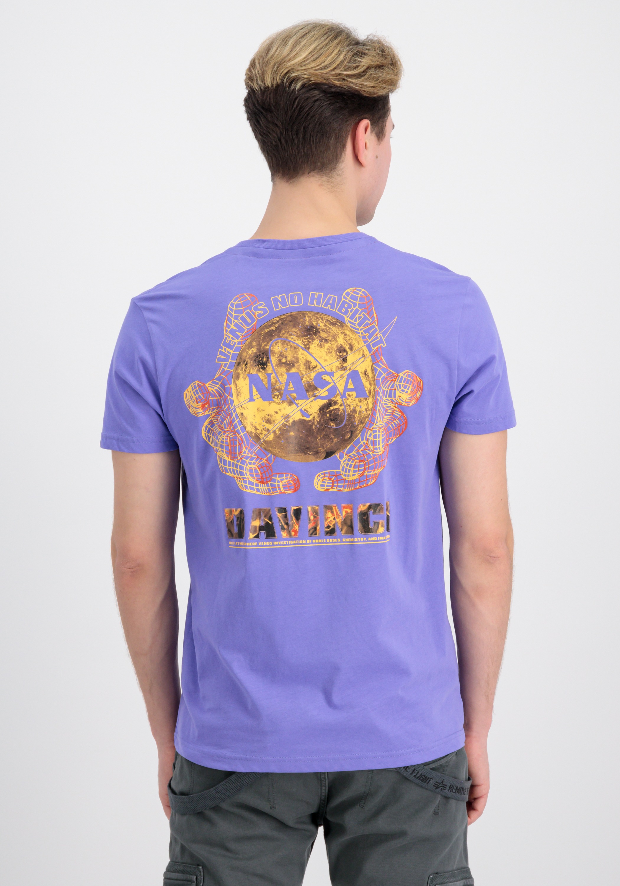 Alpha Industries T-Shirt "Alpha Industries Men - T-Shirts NASA Davinci T-Sh günstig online kaufen