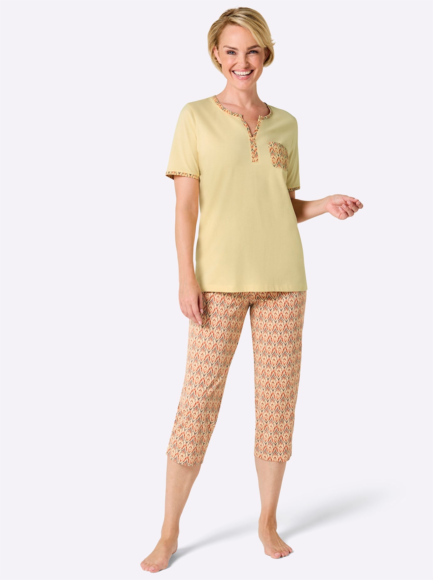 wäschepur Capri-Pyjama günstig online kaufen