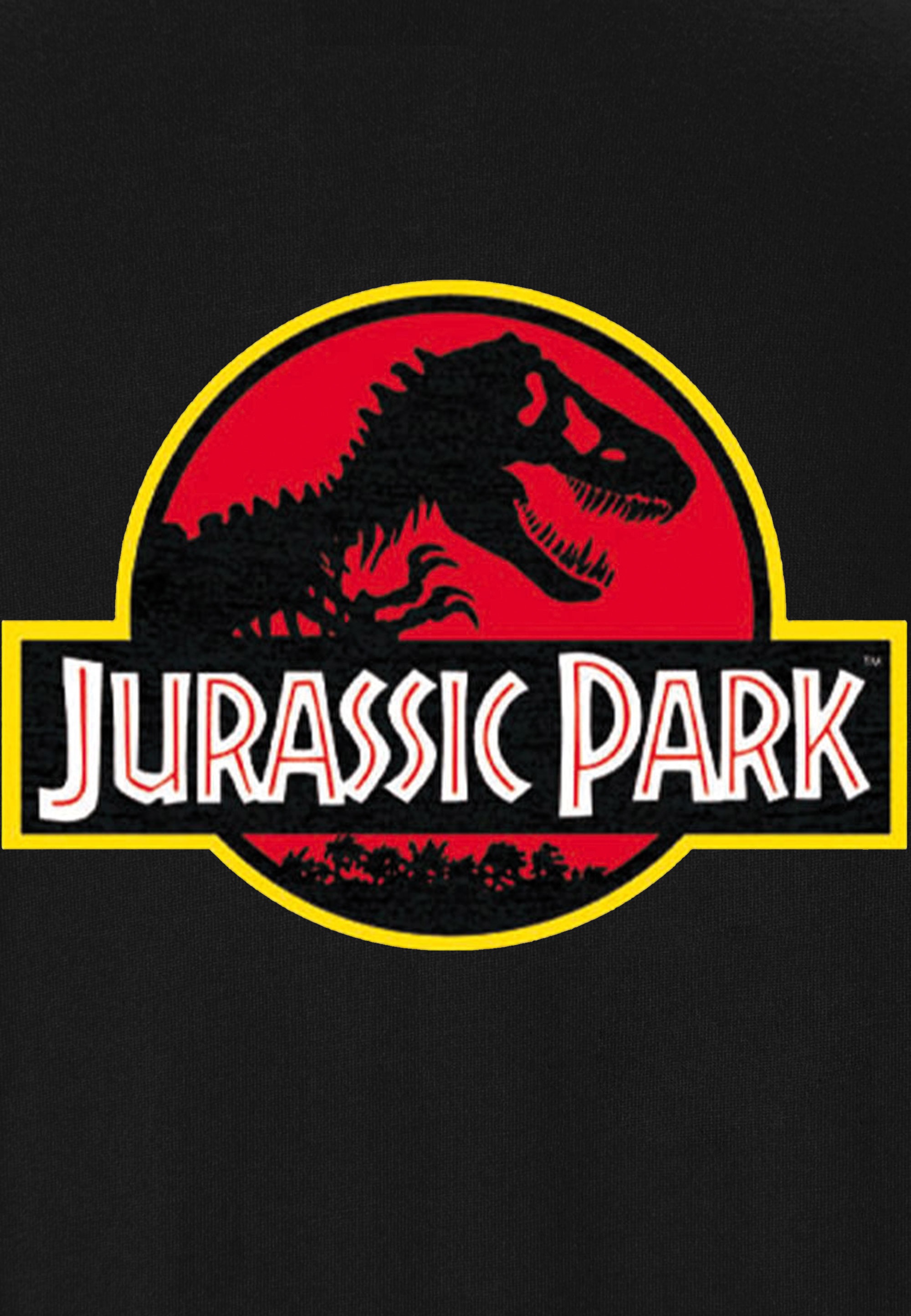 LOGOSHIRT T-Shirt »Jurassic Park Logo«, mit coolem Print