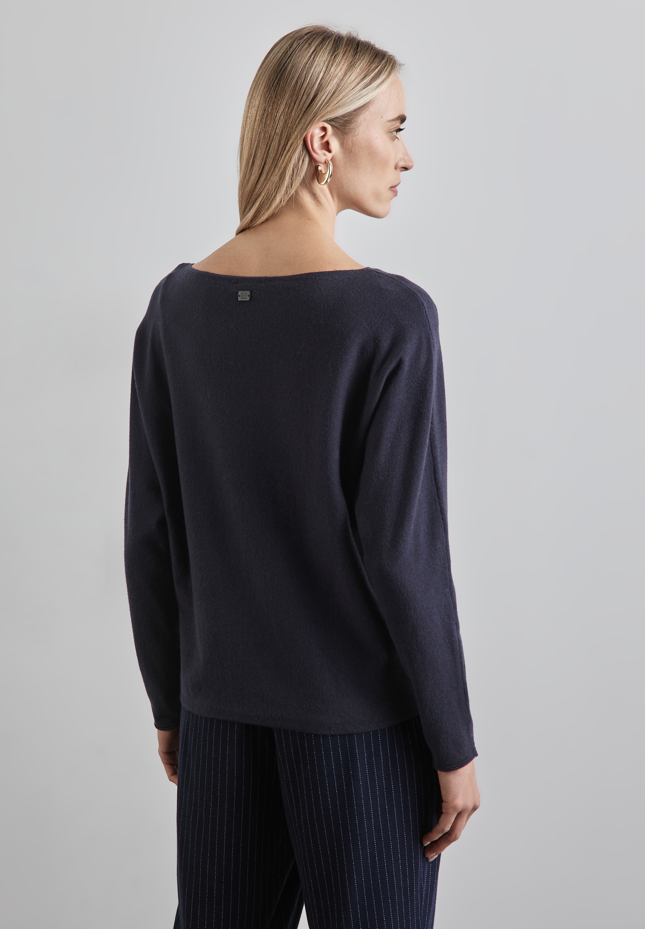 STREET ONE Strickpullover, mit U-Boot-Ausschnitt