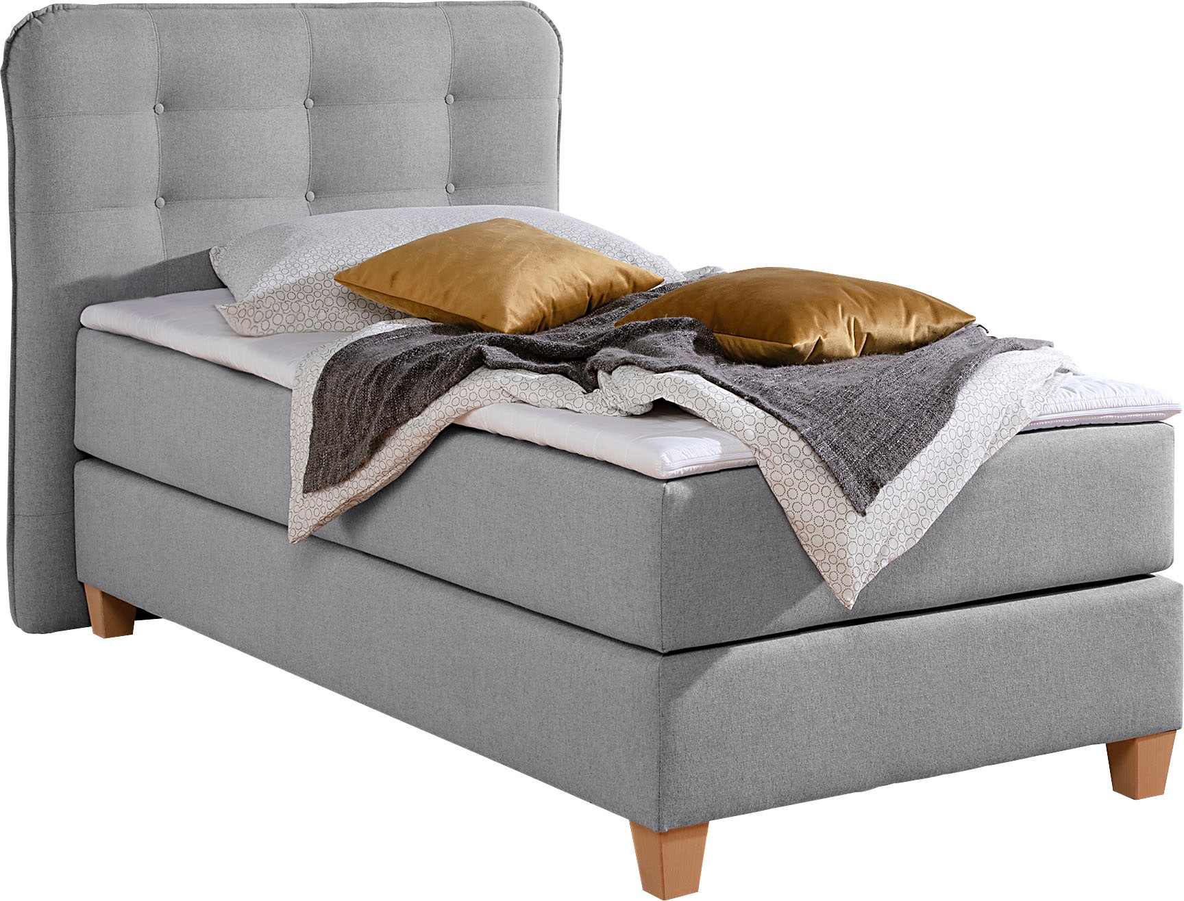 Home affaire Boxspringbett, inklusive Komfortschaum-Topper