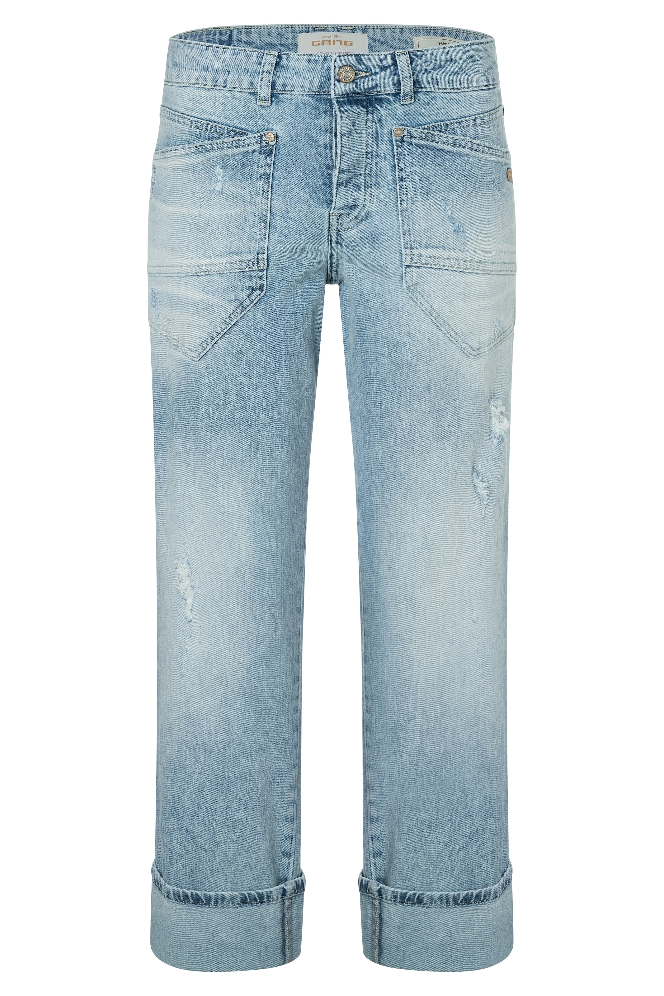 GANG Loose-fit-Jeans »94ROBERTA«, mit übergroßen aufgesetzten Taschen