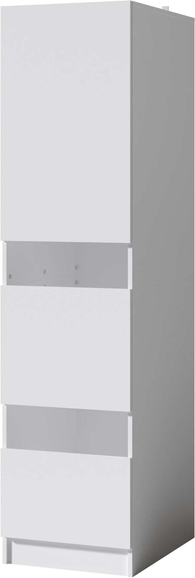 BASIC by Balculina Wäscheschrank »Washhome B/T/H 50x200x68 cm« 1 Stk. tlg. Breite 50cm, höhenverstellbare Metallfüße